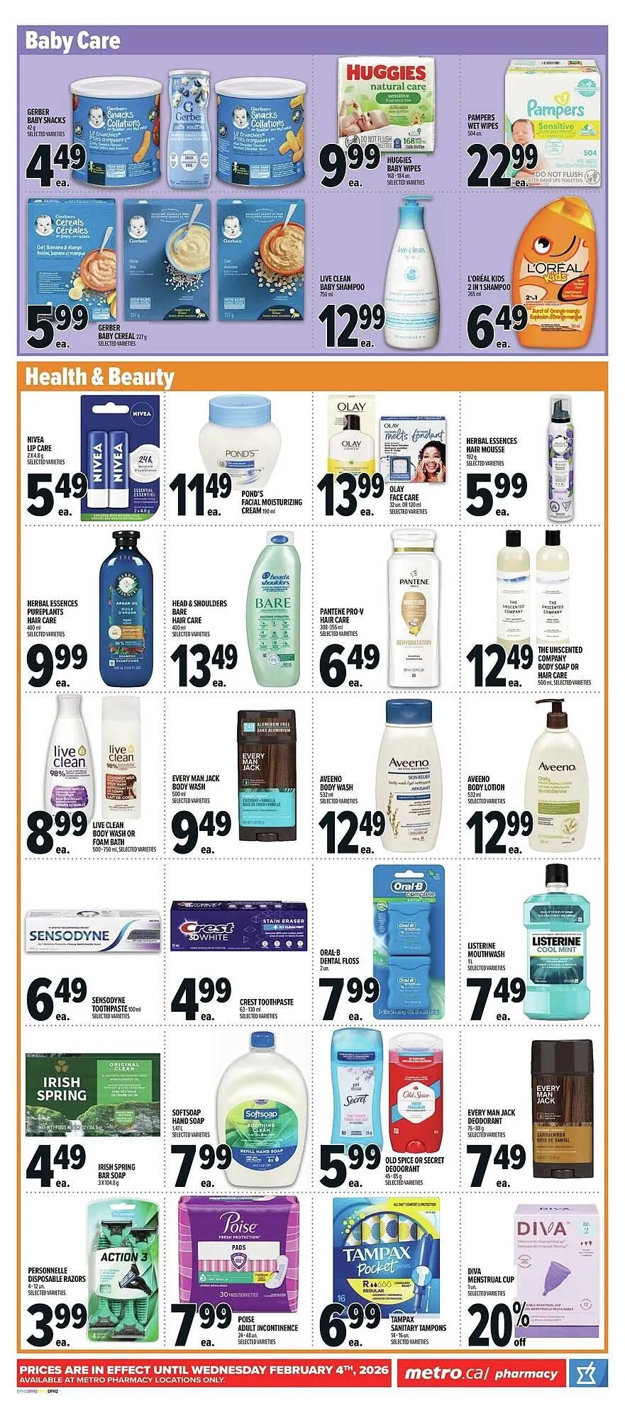 Metro flyer from January 7 to January 14 2026 - flyer page 15