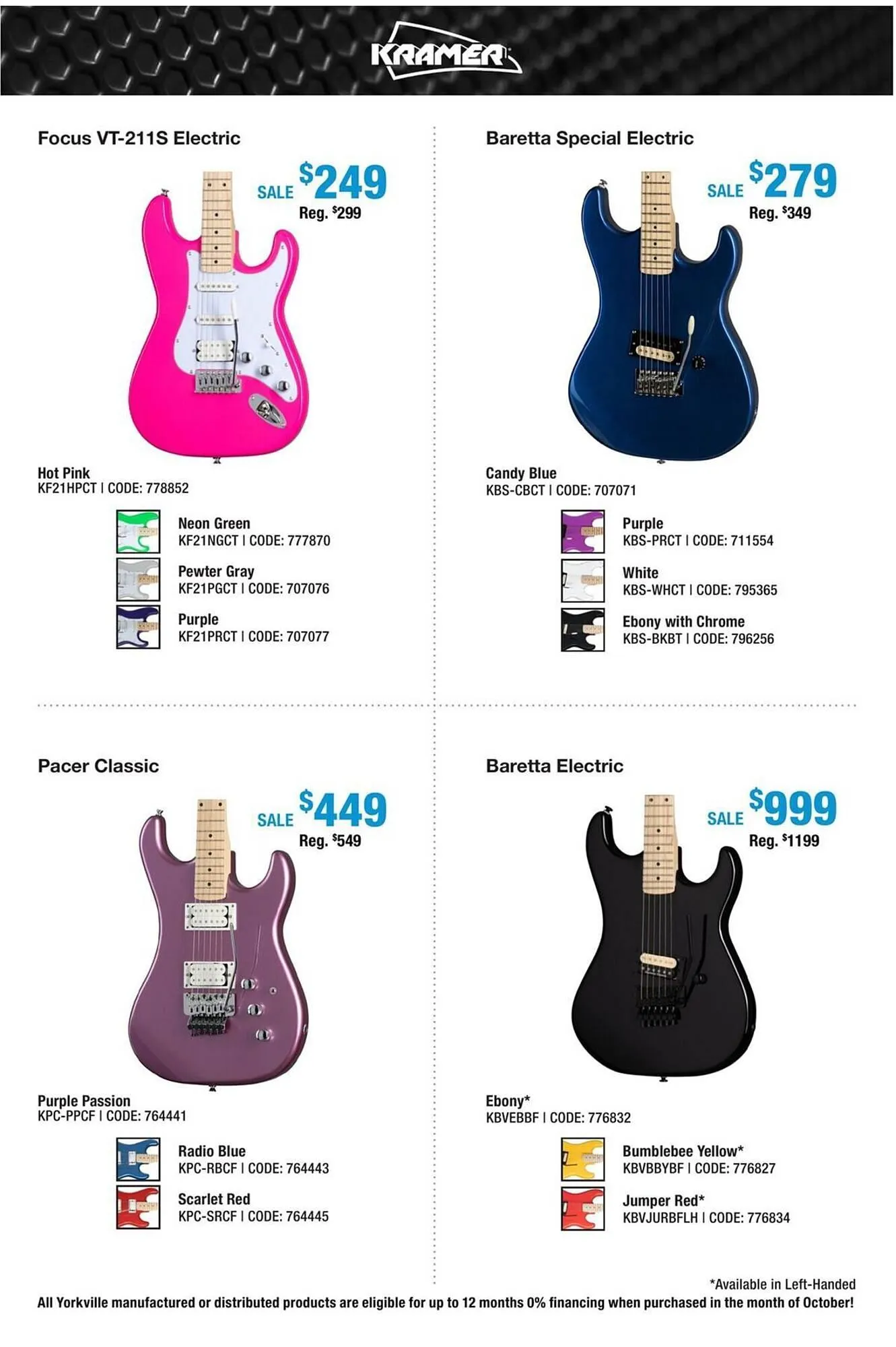 Long & McQuade flyer from October 9 to October 31 2025 - flyer page 15