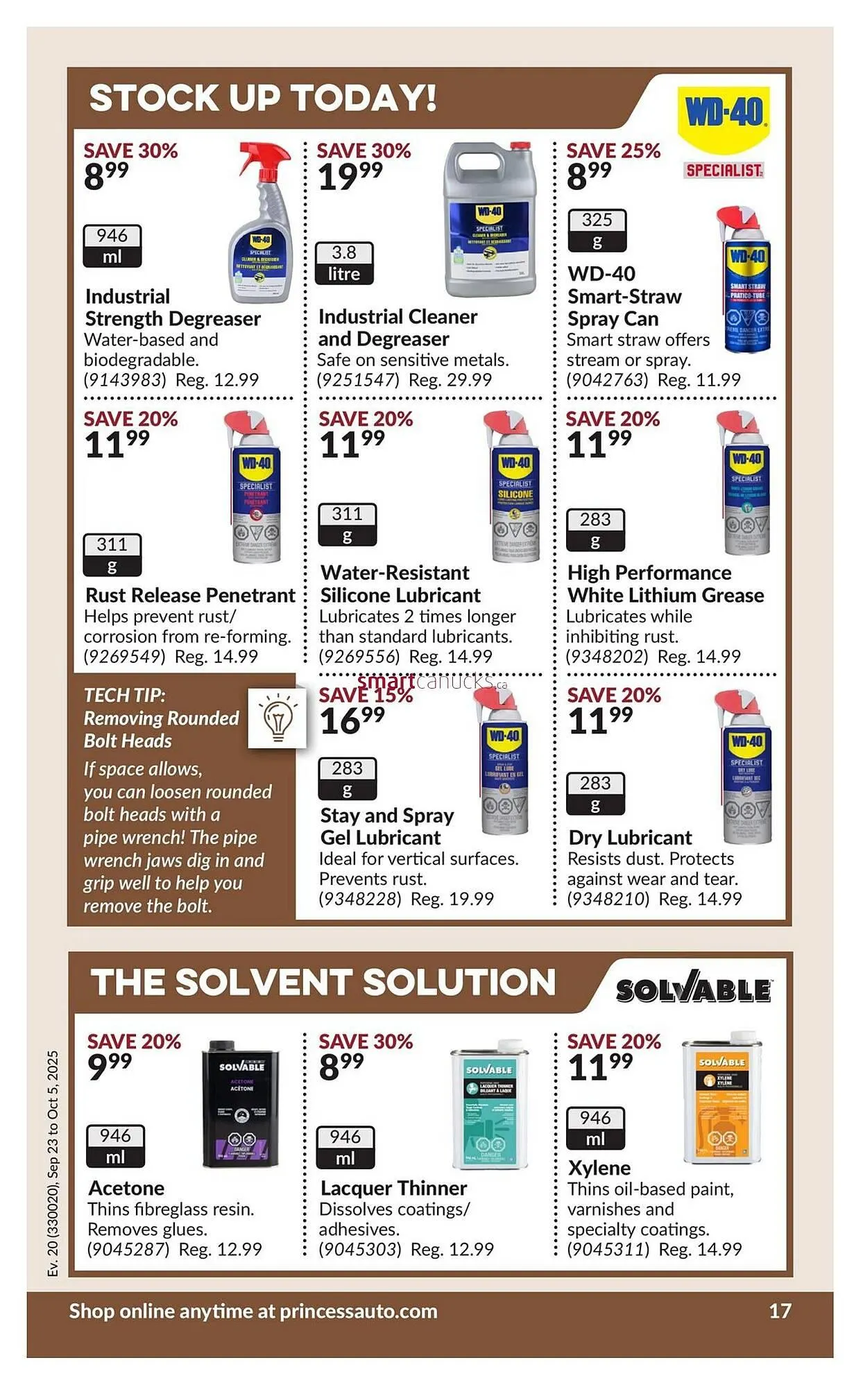 Princess Auto flyer from September 18 to September 24 2025 - flyer page 23