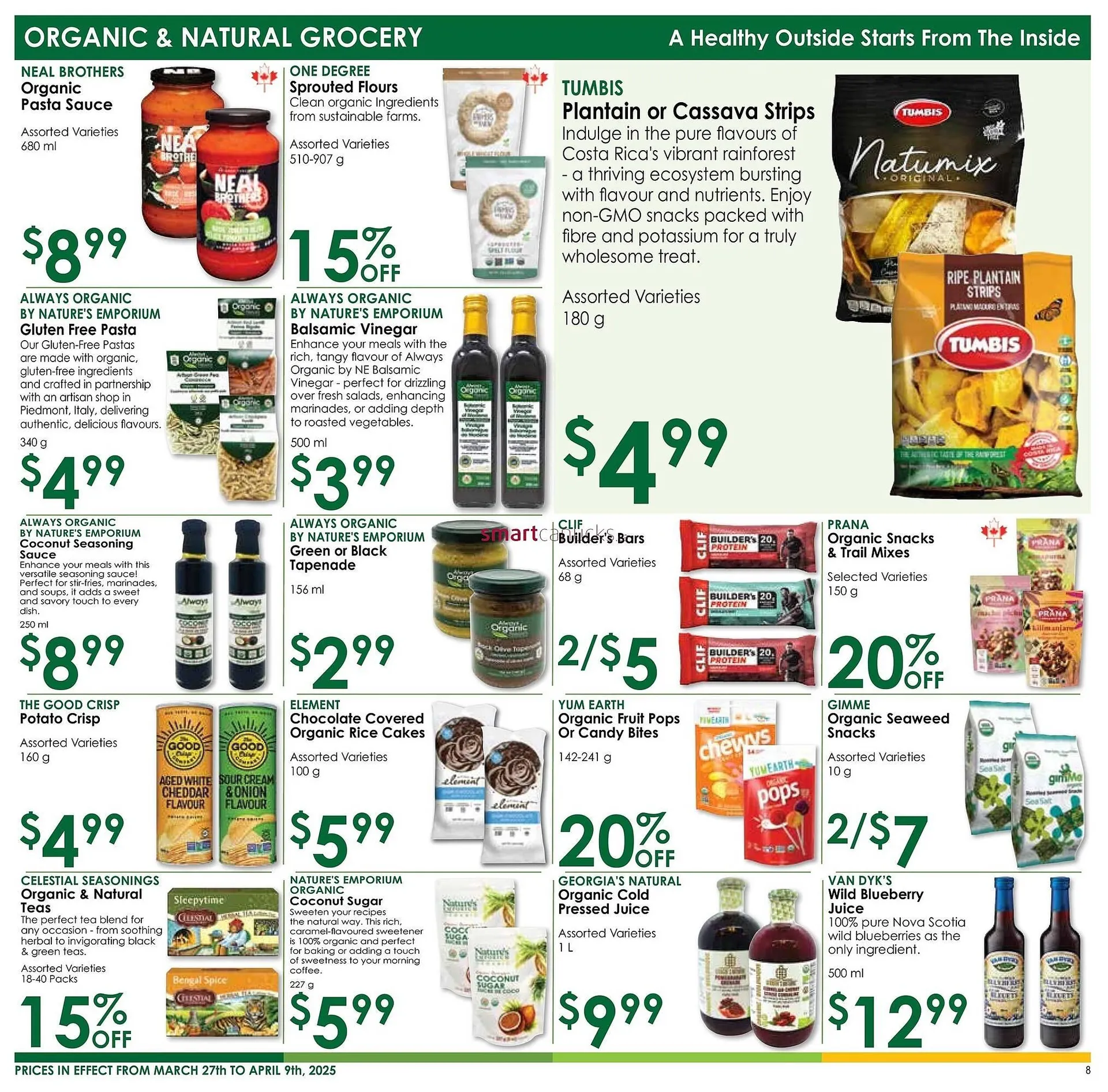 Nature's Emporium flyer from March 27 to April 2 2025 - flyer page 8