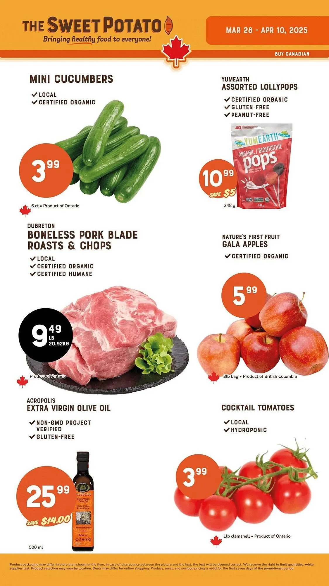 The Sweet Potato flyer - 1