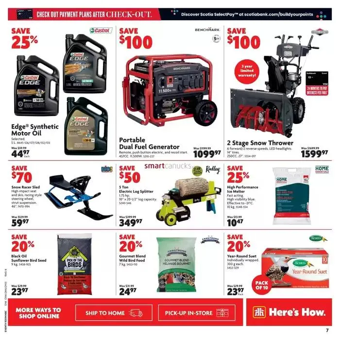 Home Hardware weekly flyer from January 2 to January 15 2025 - flyer page 20