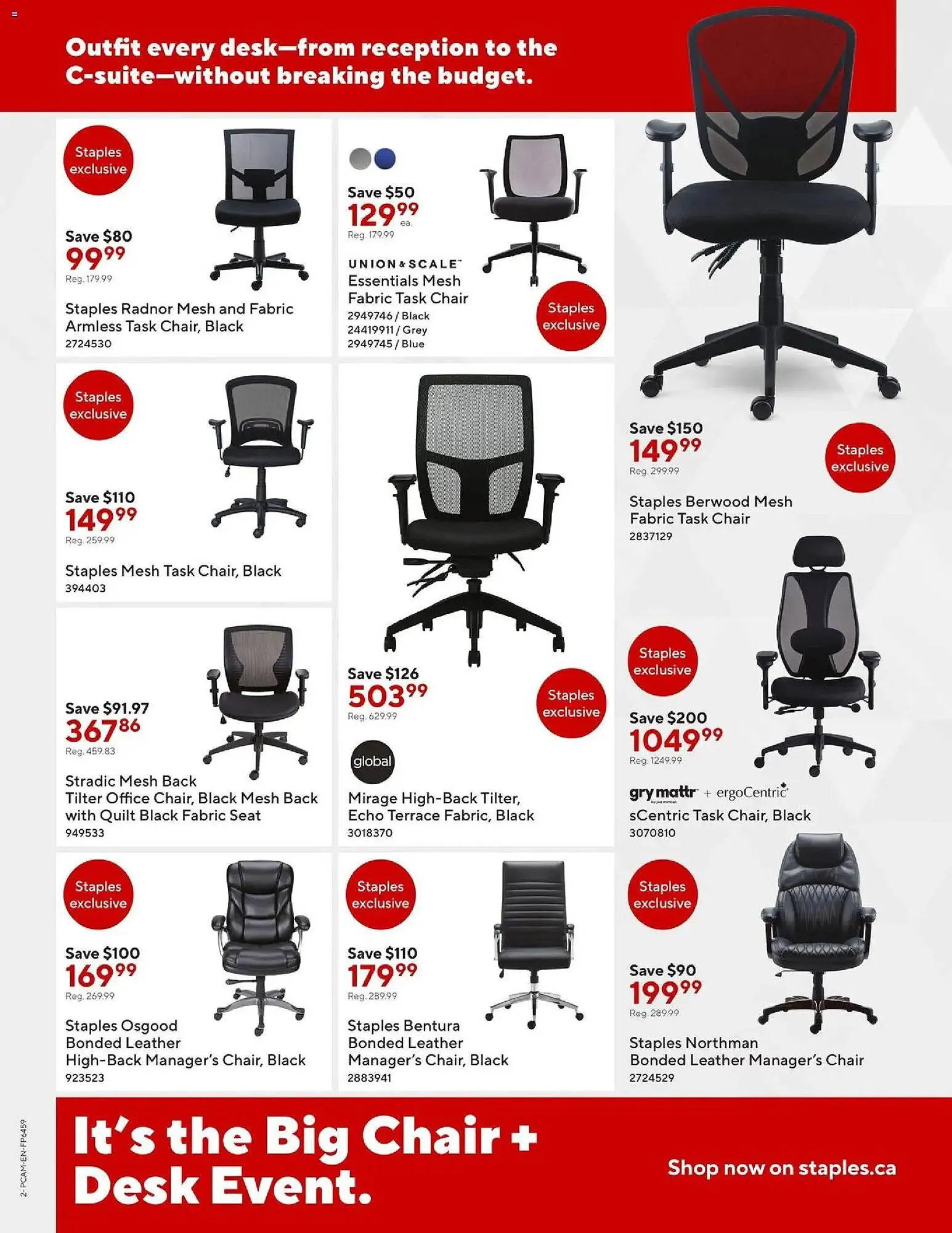 Staples flyer from October 24 to November 14 2025 - flyer page 2
