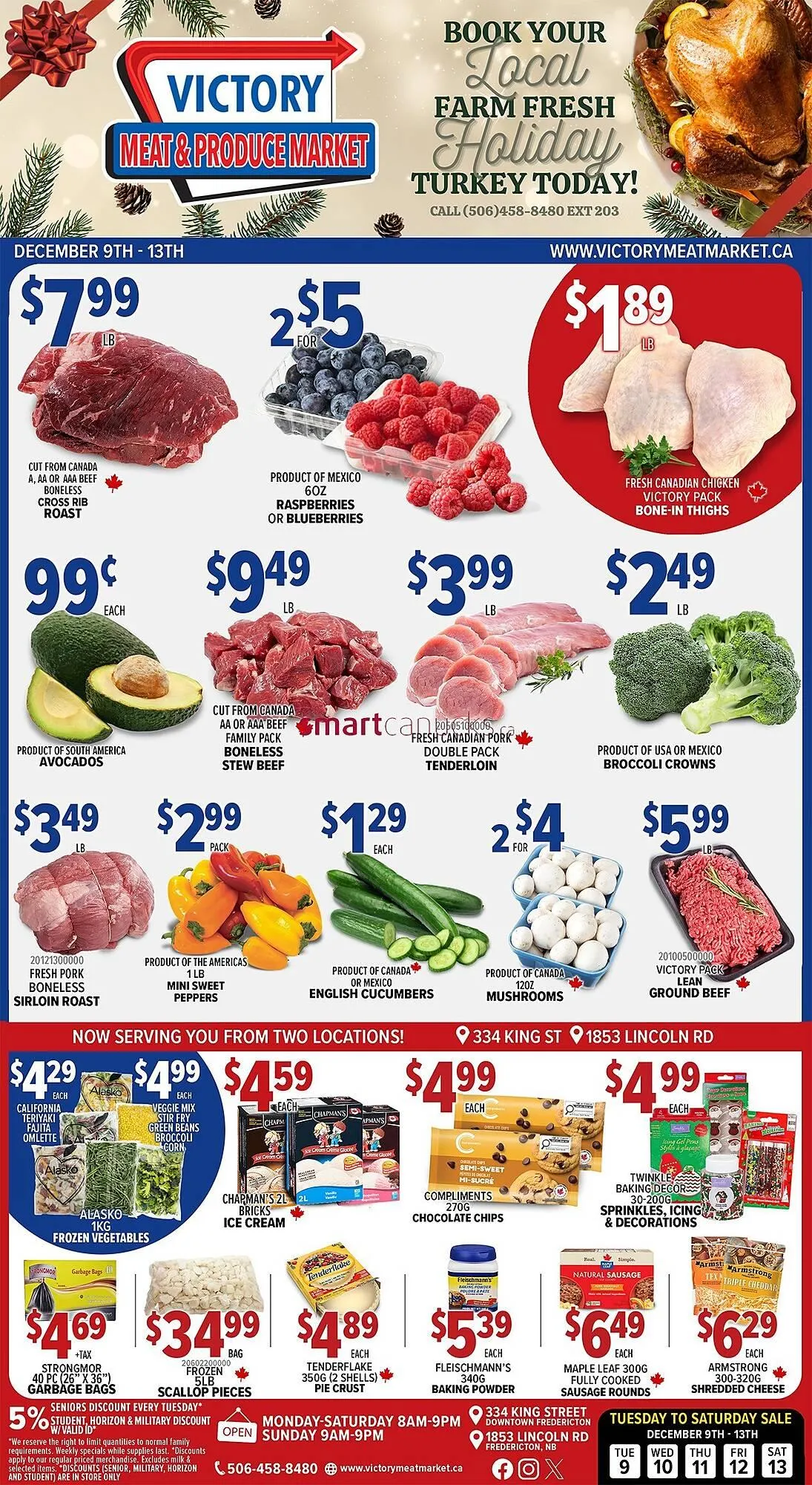 Victory Meat Market flyer from December 9 to December 14 2025 - flyer page 1