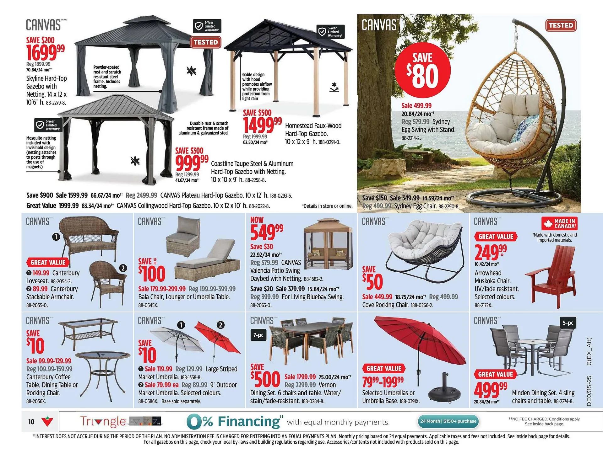 Canadian Tire flyer from April 3 to April 9 2025 - flyer page 10