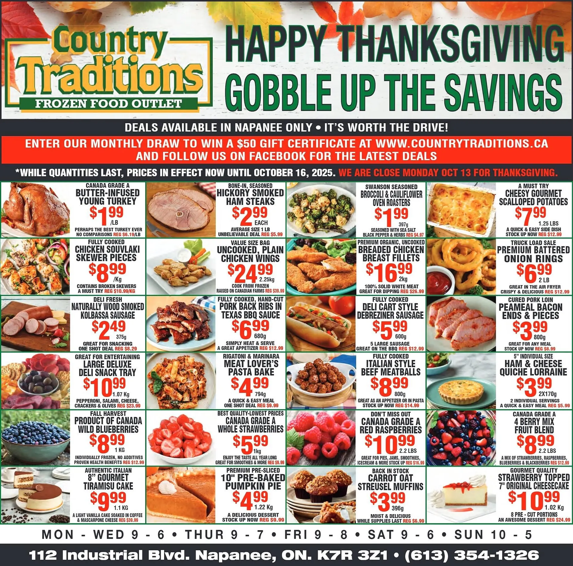 Country Traditions flyer from October 9 to October 15 2025 - flyer page 1