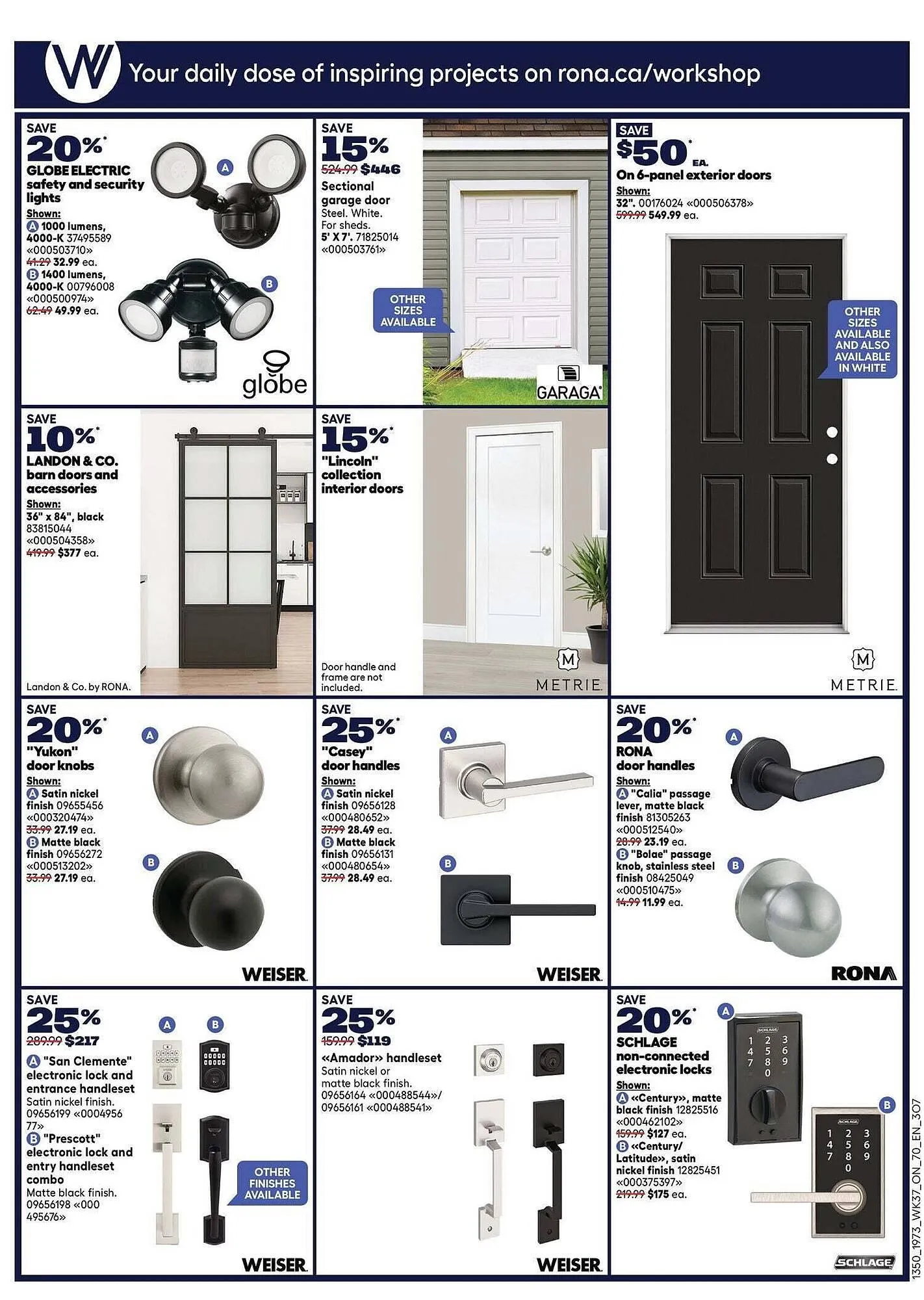 RONA flyer from October 9 to October 23 2025 - flyer page 7