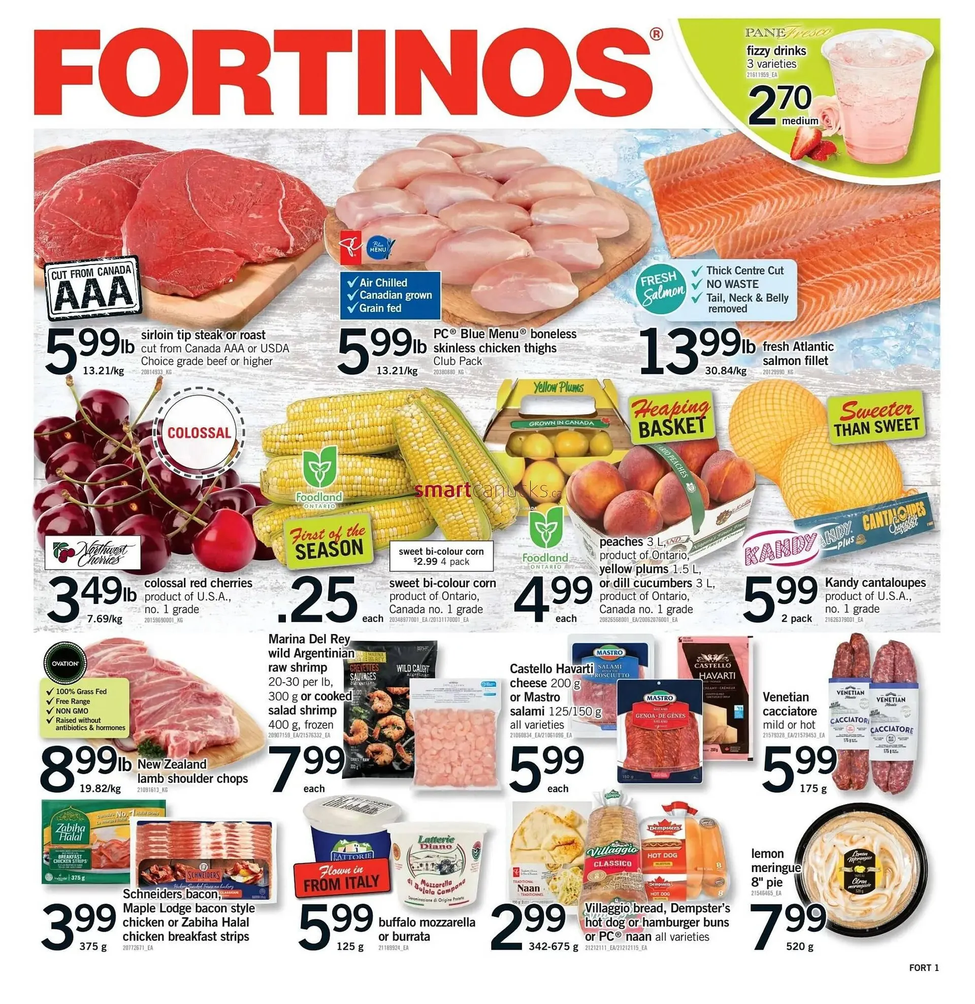 Fortinos flyer from July 18 to July 24 2024 - flyer page 1