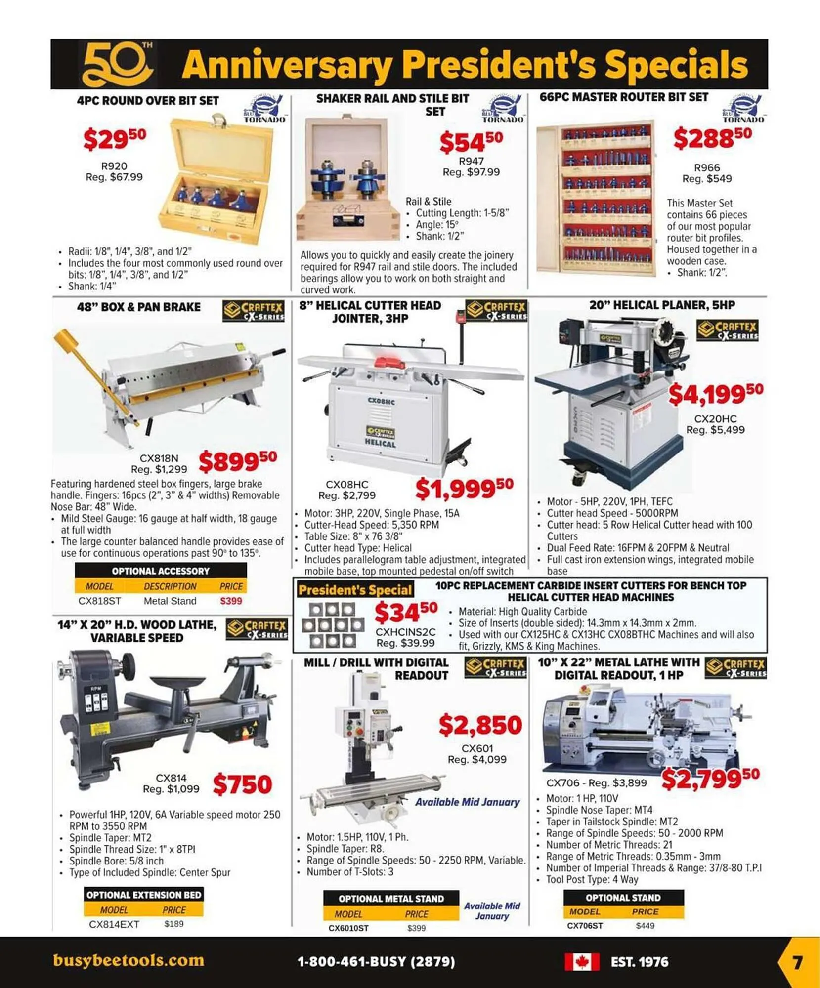 Busy Bee Tools flyer from January 19 to March 28 2026 - flyer page 7