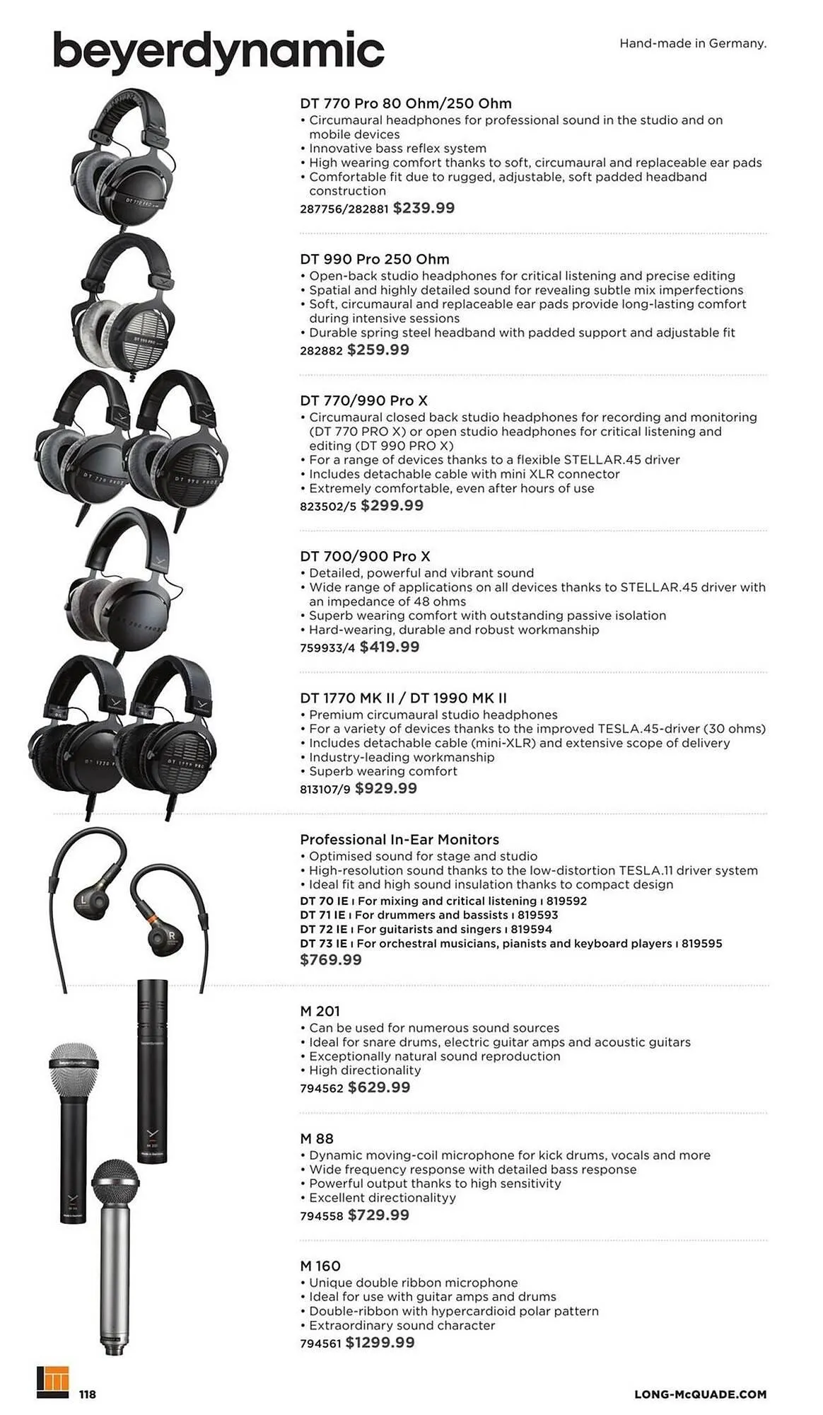 Long & McQuade flyer from October 9 to October 31 2025 - flyer page 118