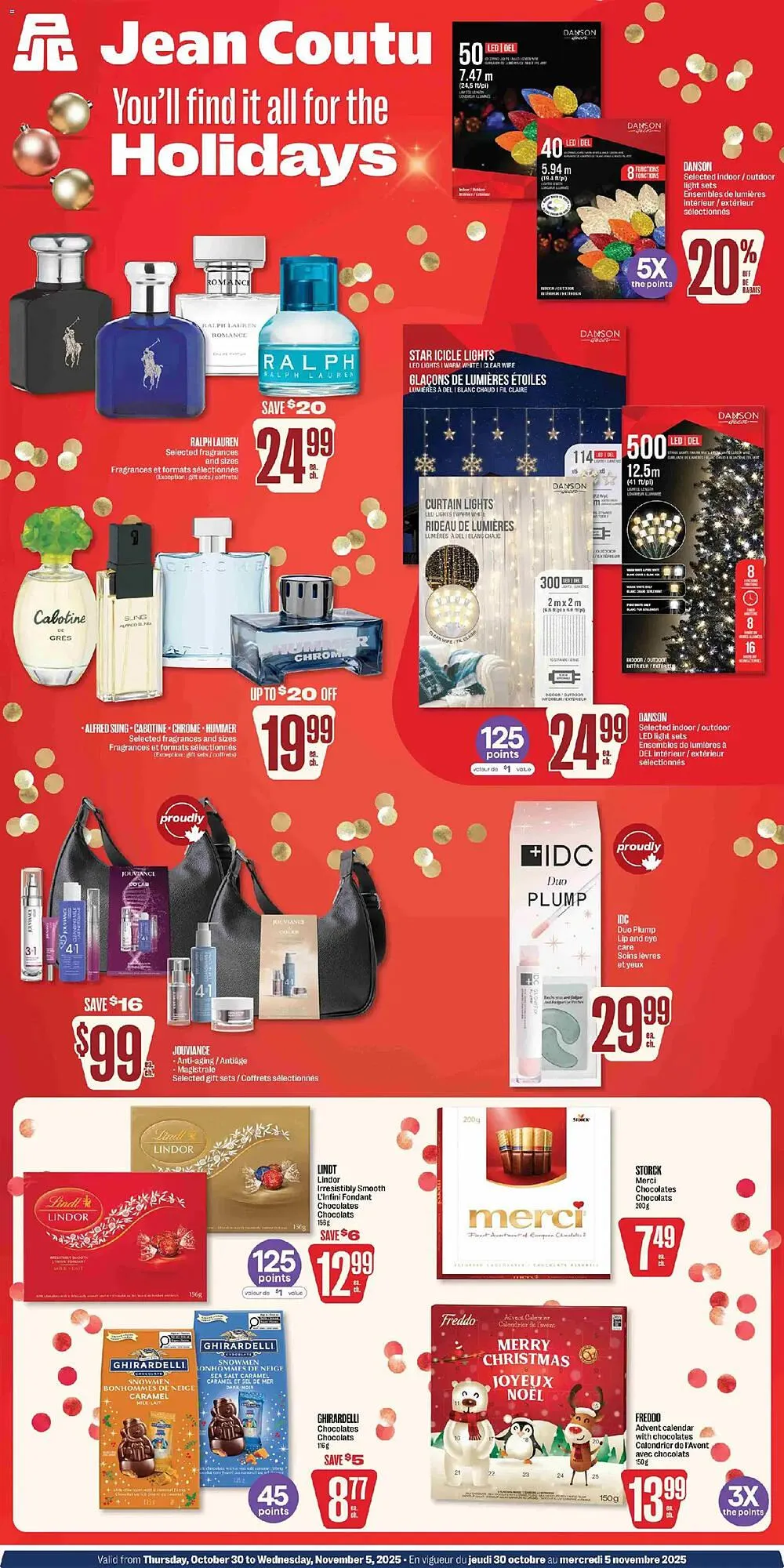 Jean Coutu flyer from October 30 to November 5 2025 - flyer page 1