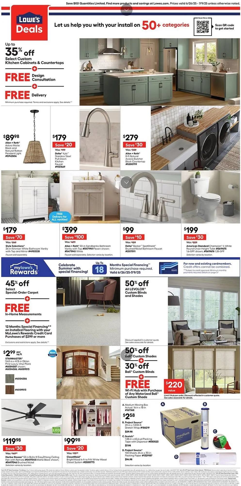 Lowe's flyer from June 26 to July 9 2025 - flyer page 4