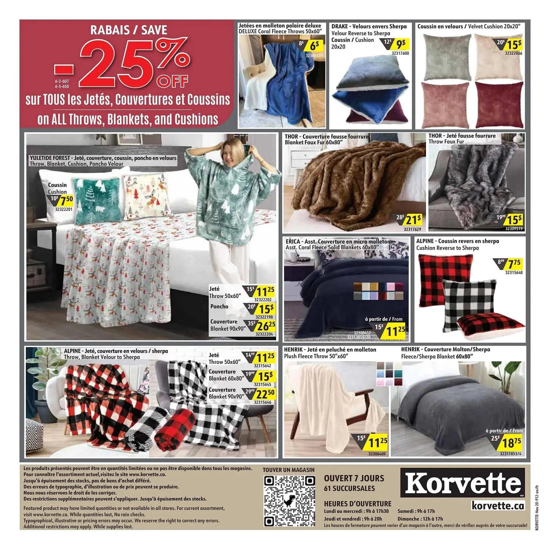 Korvette flyer from November 20 to November 26 2024 - flyer page 12