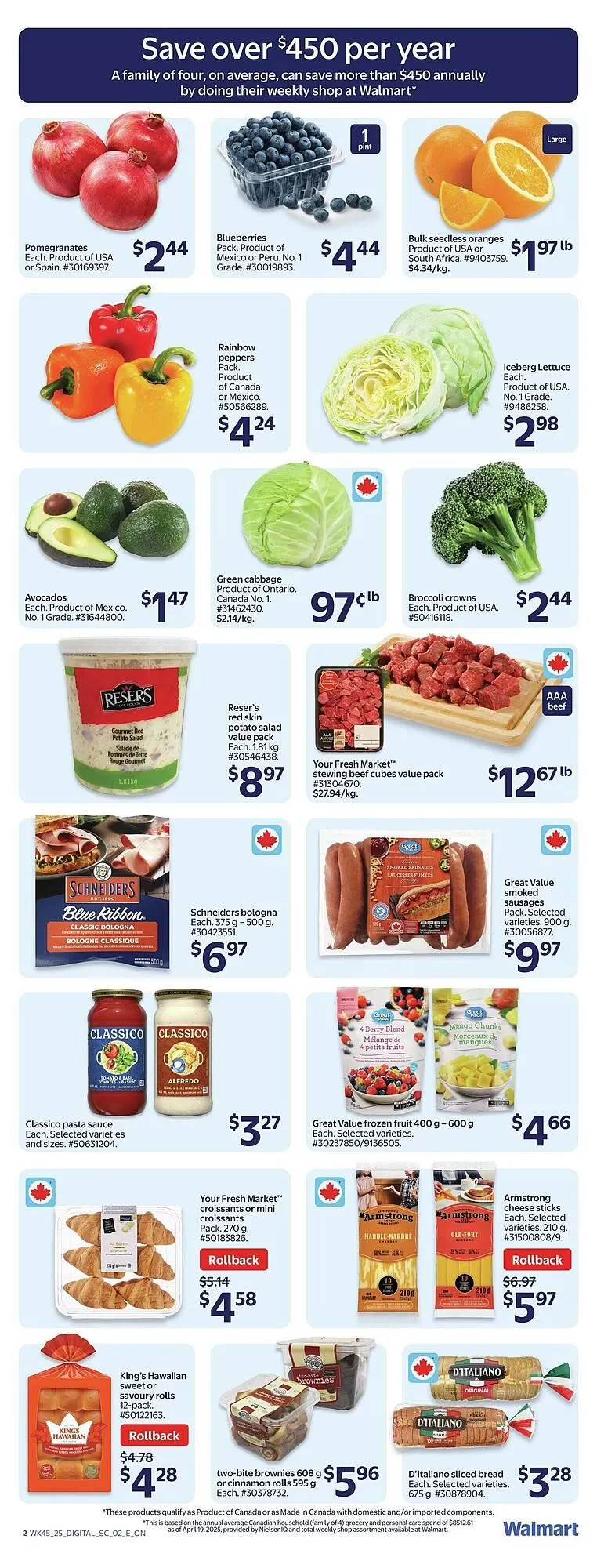 Walmart flyer from December 4 to December 10 2025 - flyer page 5