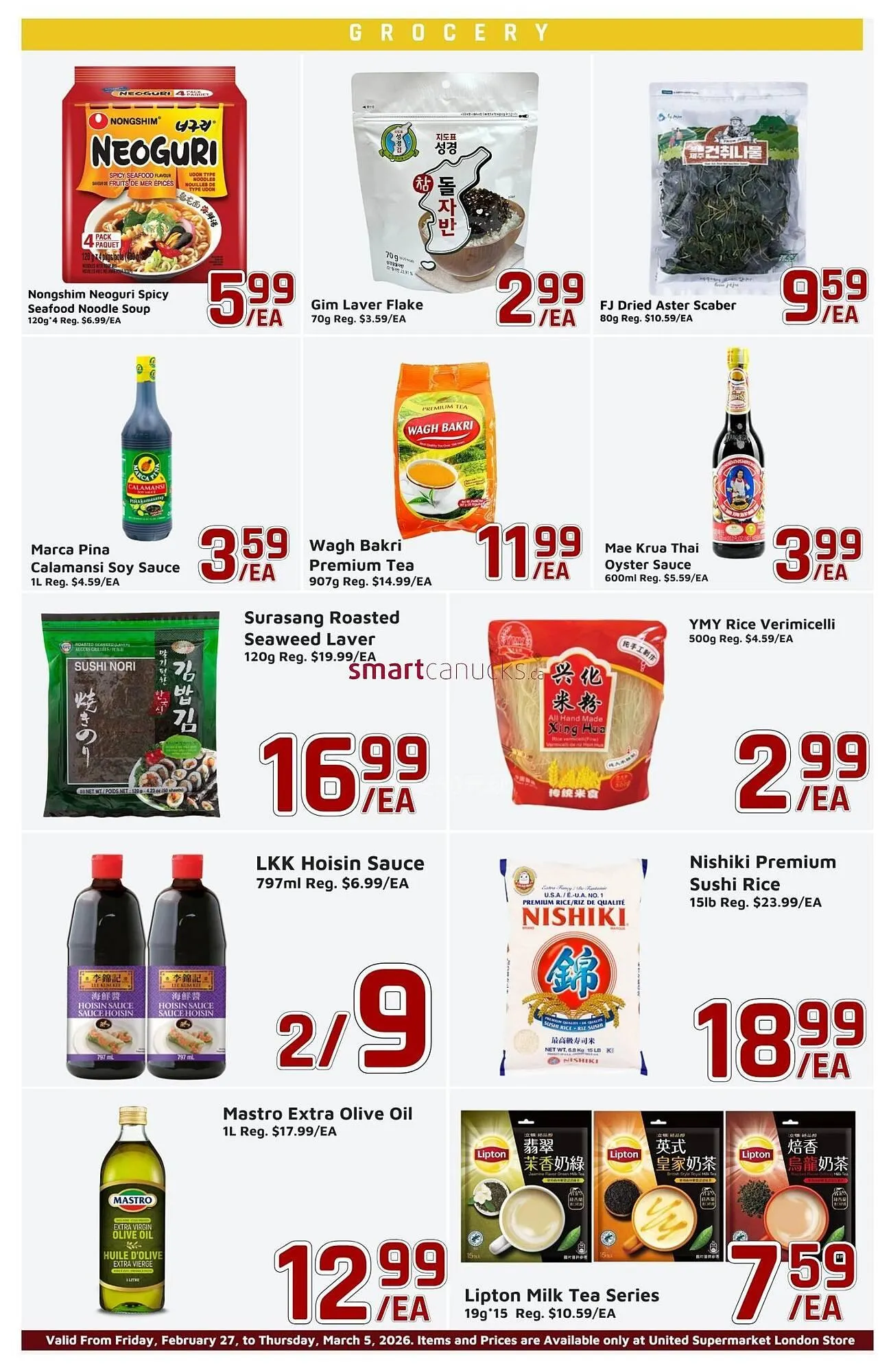 United Supermarket flyer from February 27 to March 5 2026 - flyer page 2