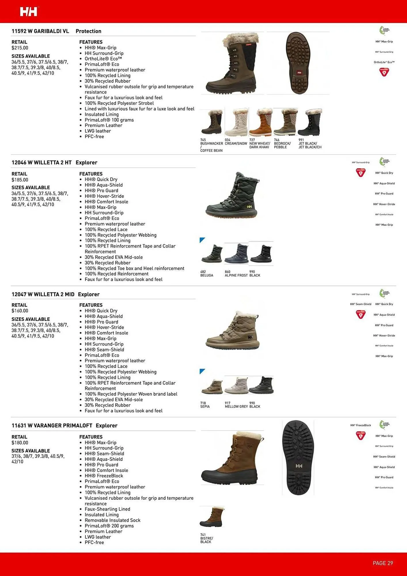 Helly Hansen flyer from September 11 to February 28 2026 - flyer page 29