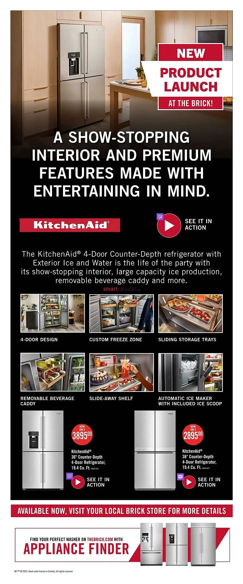 The Brick flyer from March 27 to April 9 2025 - flyer page 14