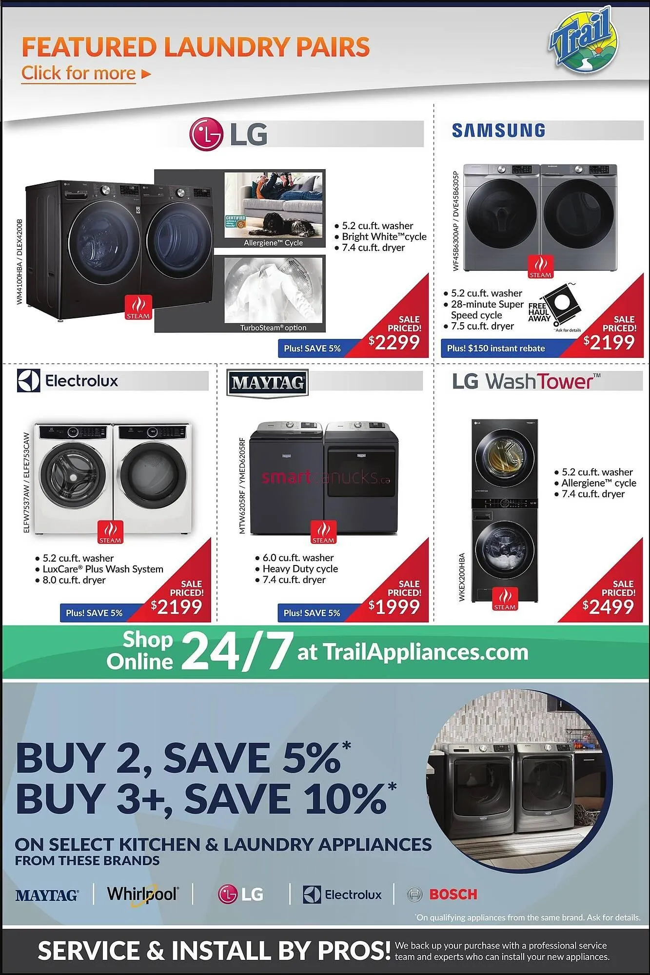 Trail Appliances flyer from October 16 to October 22 2025 - flyer page 7