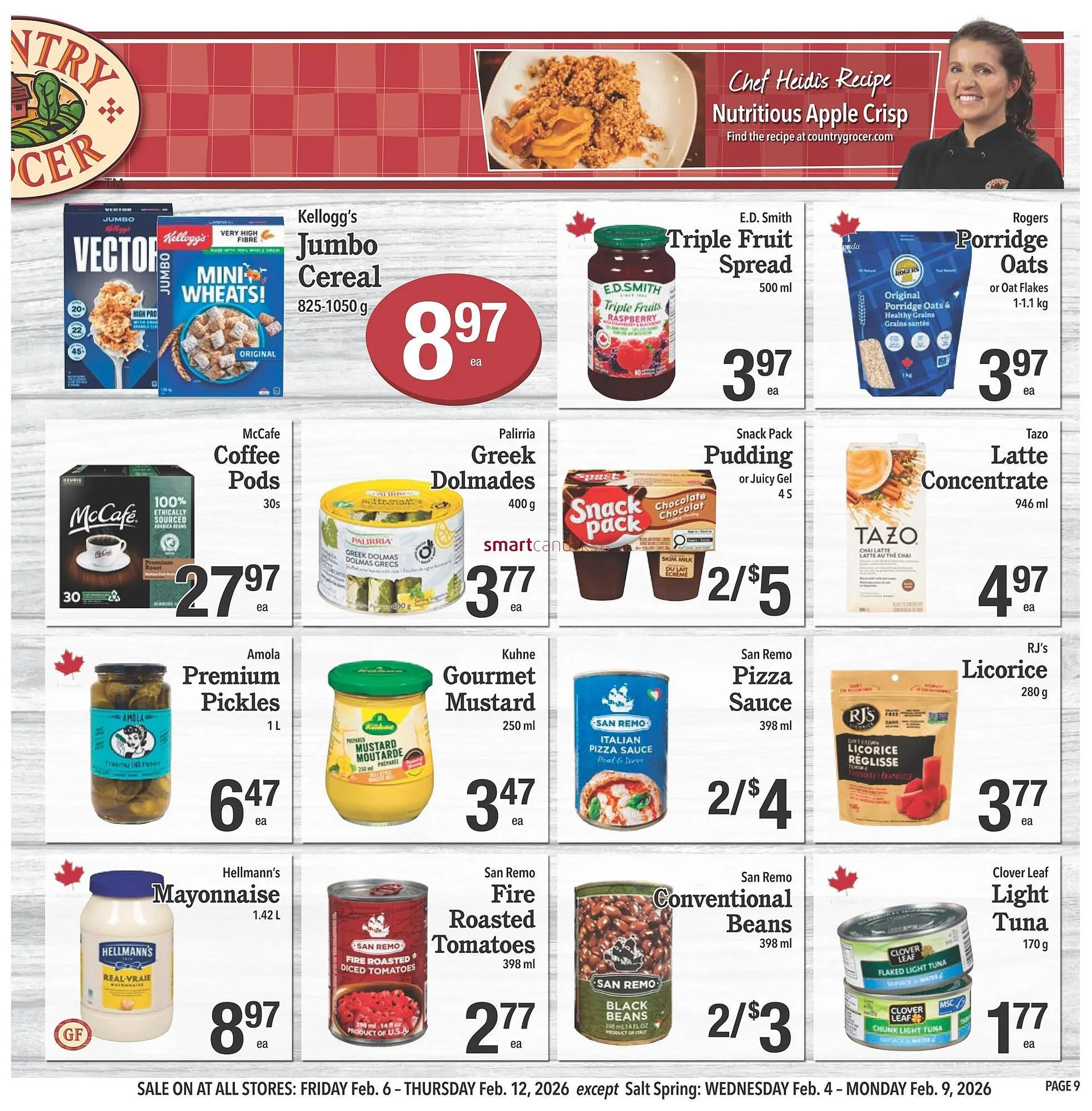 Country Grocer flyer from February 6 to February 12 2026 - flyer page 9