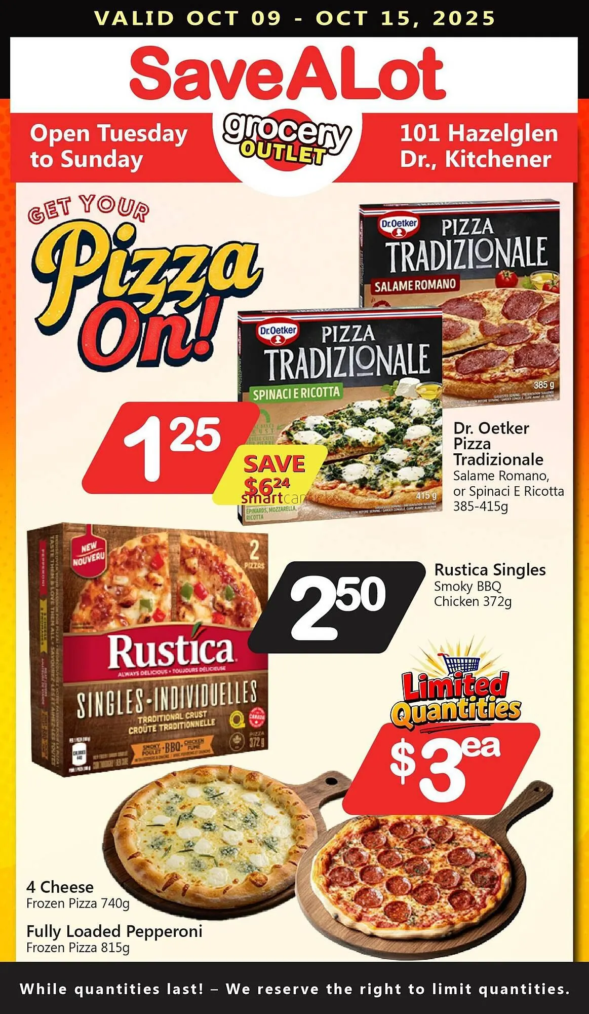 Save on Foods flyer from October 9 to October 16 2025 - flyer page 1