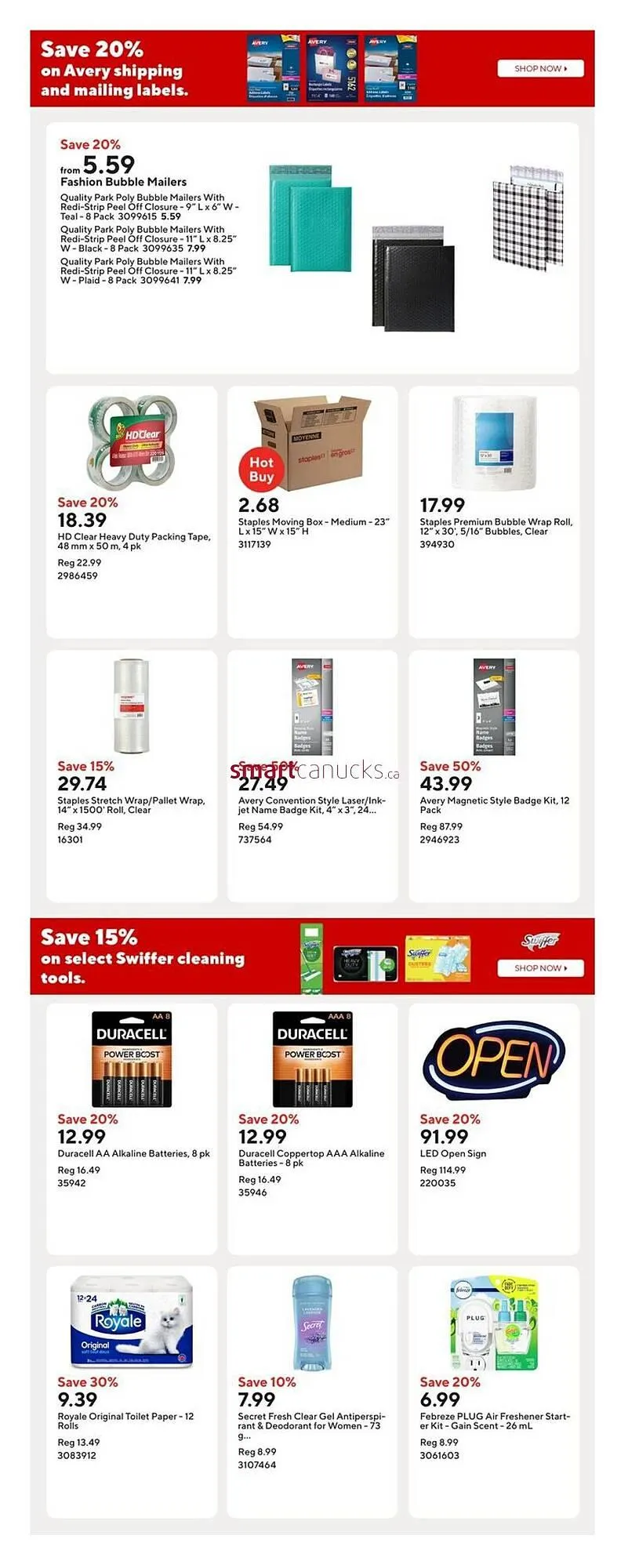 Staples flyer from September 5 to September 11 2025 - flyer page 16