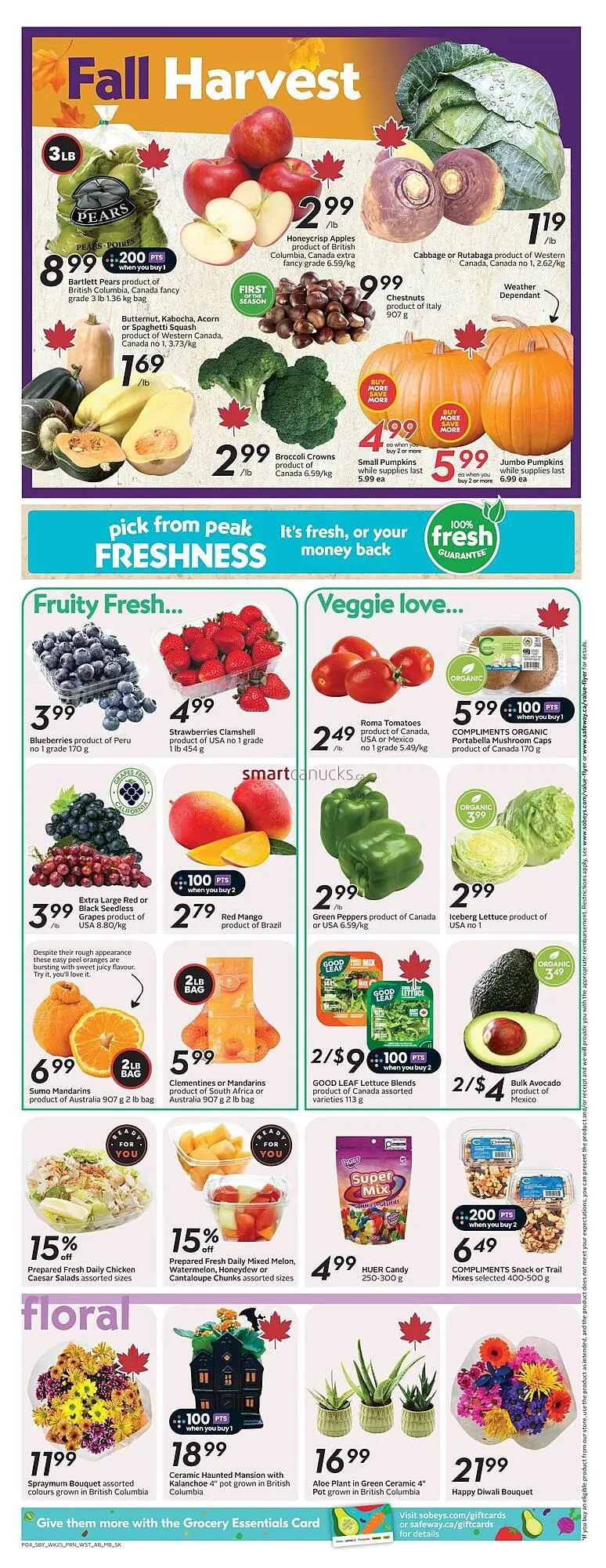 Safeway flyer from October 16 to October 22 2025 - flyer page 7