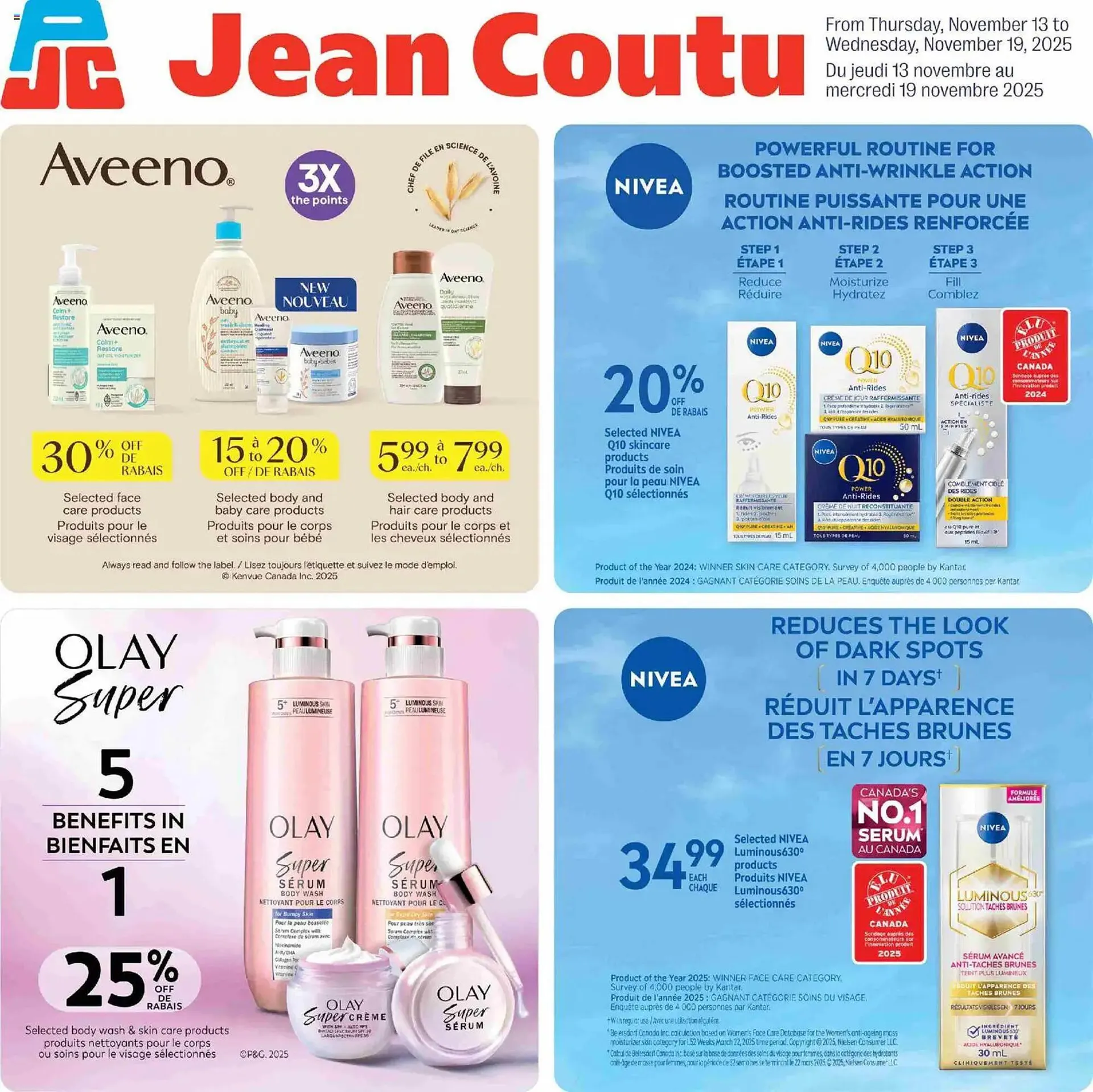 Jean Coutu flyer from November 13 to November 20 2025 - flyer page 1