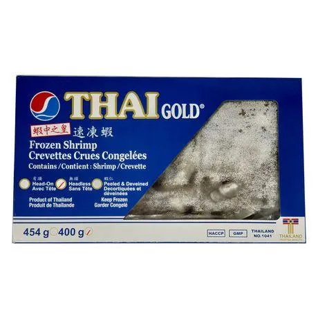Thai Gold Raw Shrimp 340g