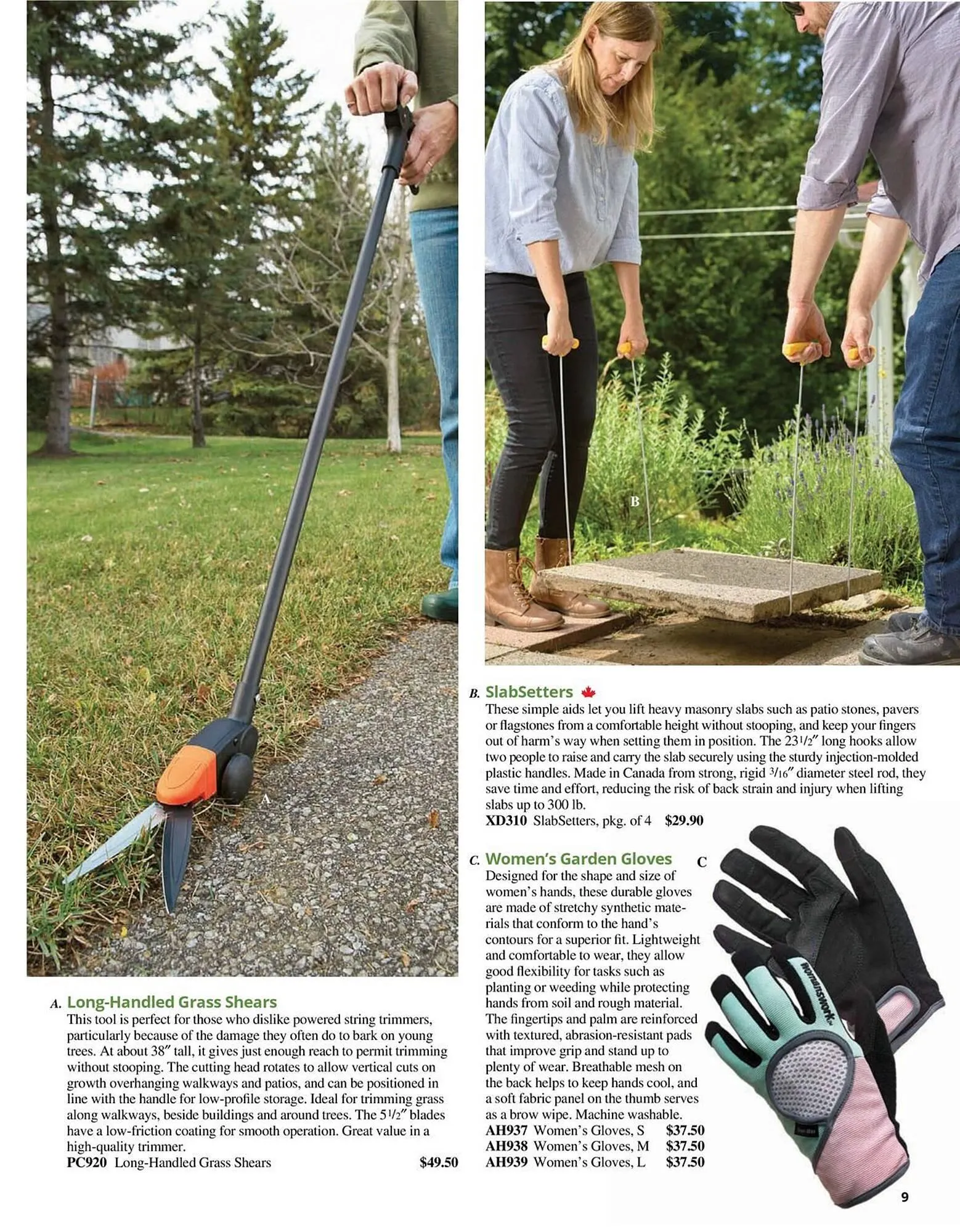 Lee Valley Tools flyer from July 8 to August 31 2025 - flyer page 9