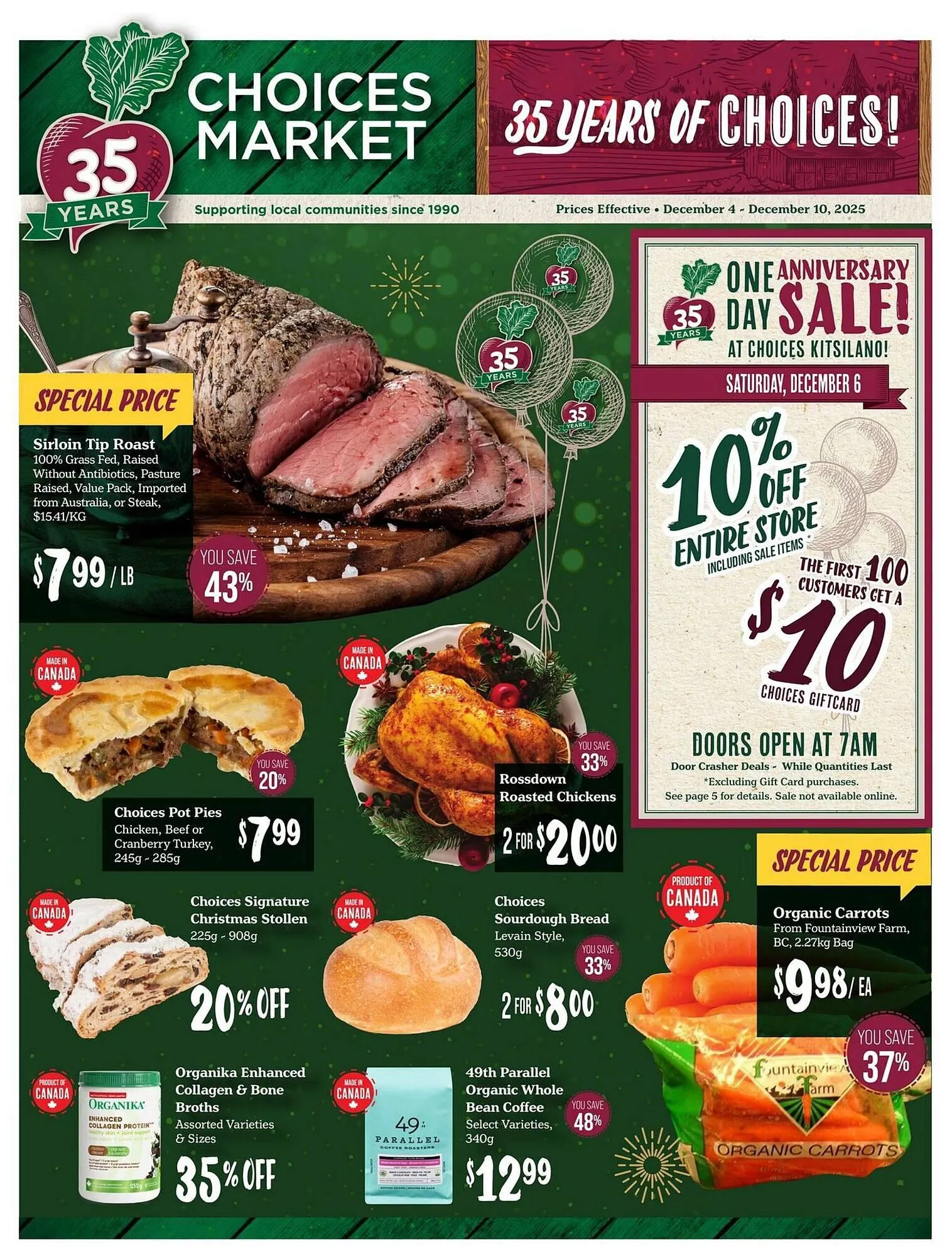 Choices Market flyer from December 4 to December 10 2025 - flyer page 1