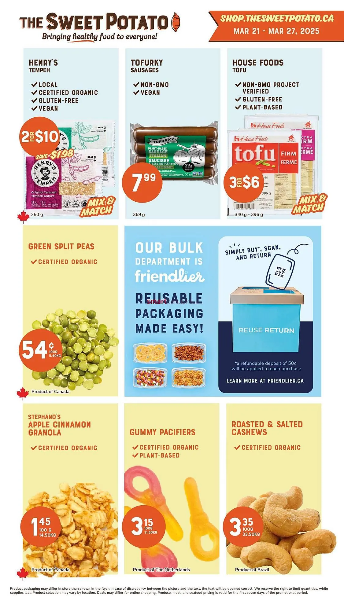 The Sweet Potato flyer from March 20 to April 20 2025 - flyer page 6