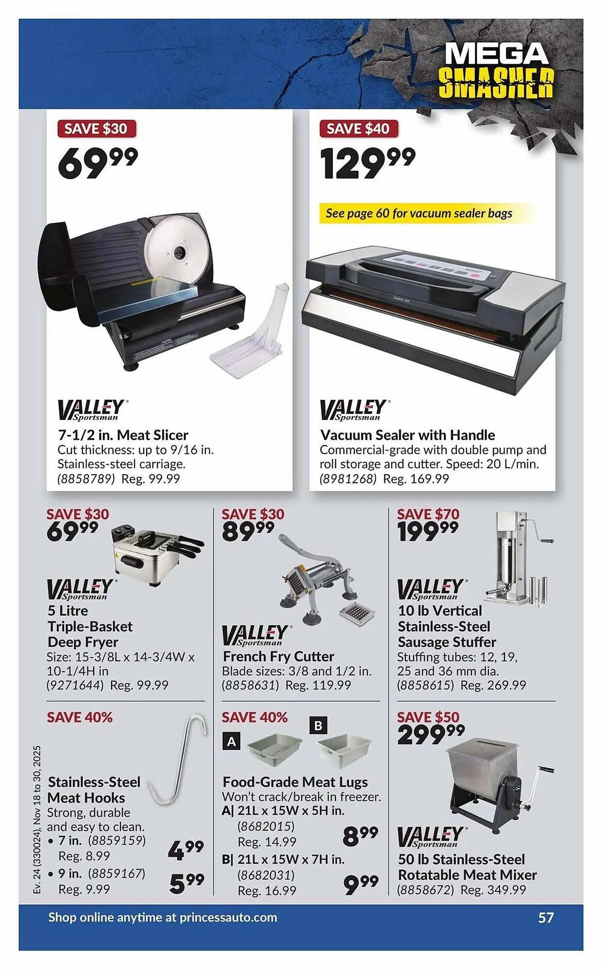 Princess Auto flyer from November 13 to November 20 2025 - flyer page 62