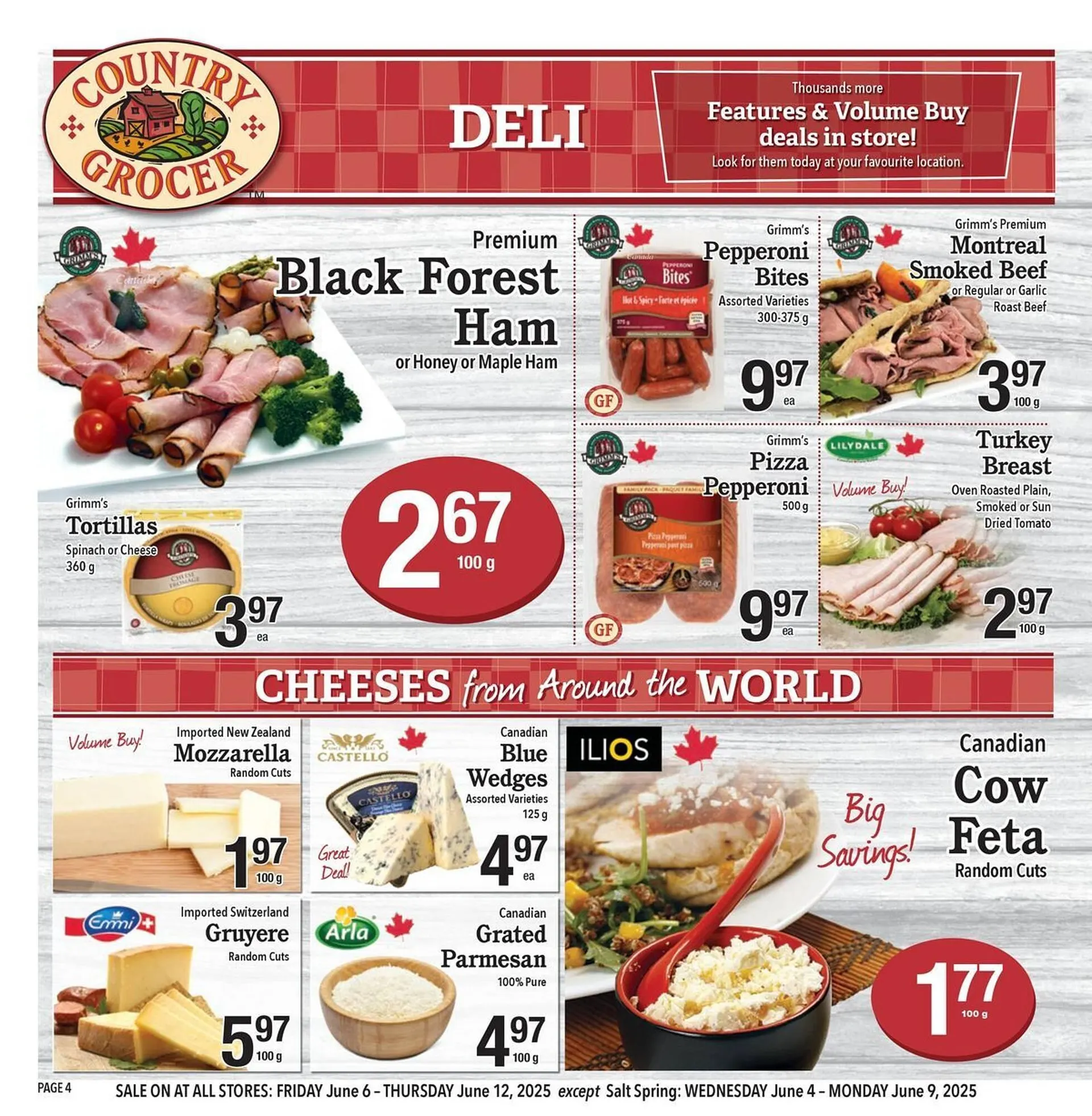 Country Grocer flyer from June 6 to June 12 2025 - flyer page 4