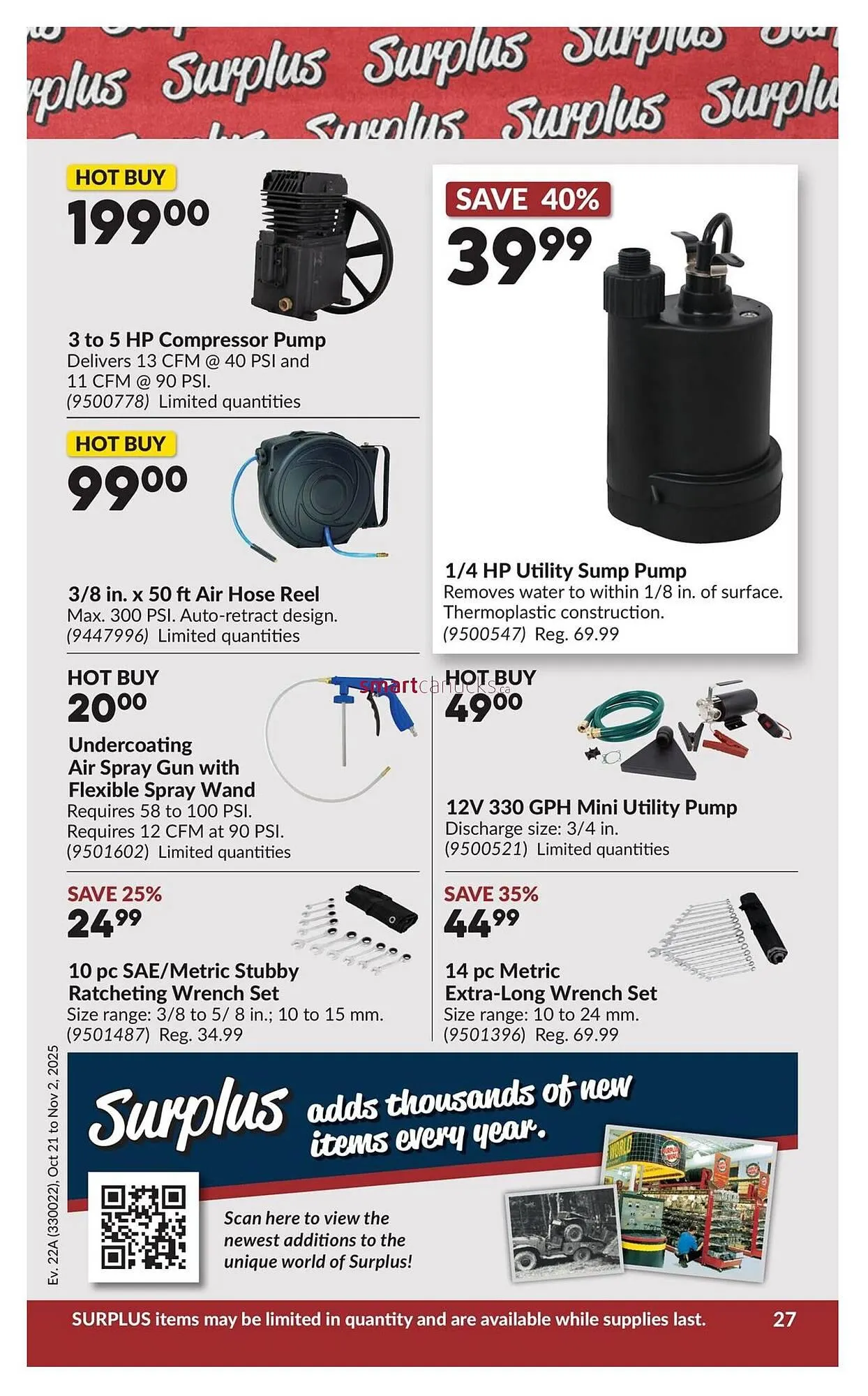 Princess Auto flyer from October 16 to October 26 2025 - flyer page 33