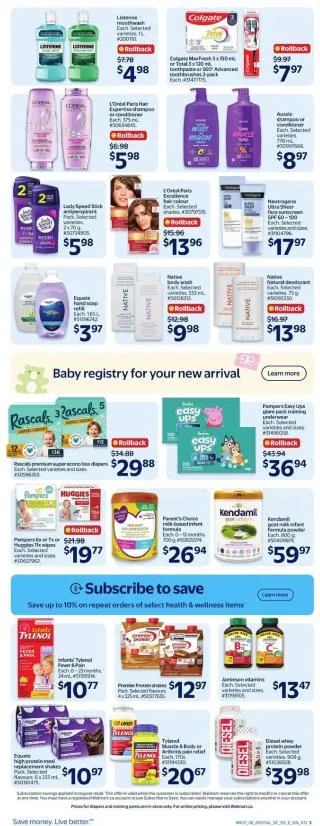 Walmart Flyer from July 29 to August 5 2026 - flyer page 10