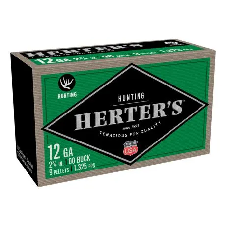Herter's® Hunting Buckshot Shotgun Shells