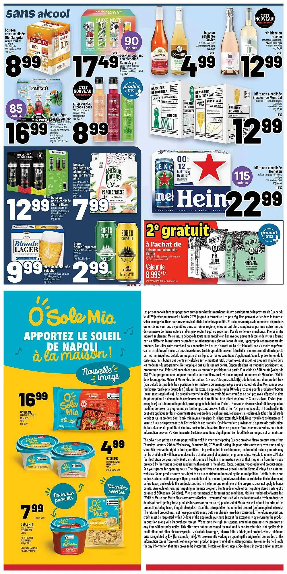 Metro flyer from January 29 to February 4 2026 - flyer page 22