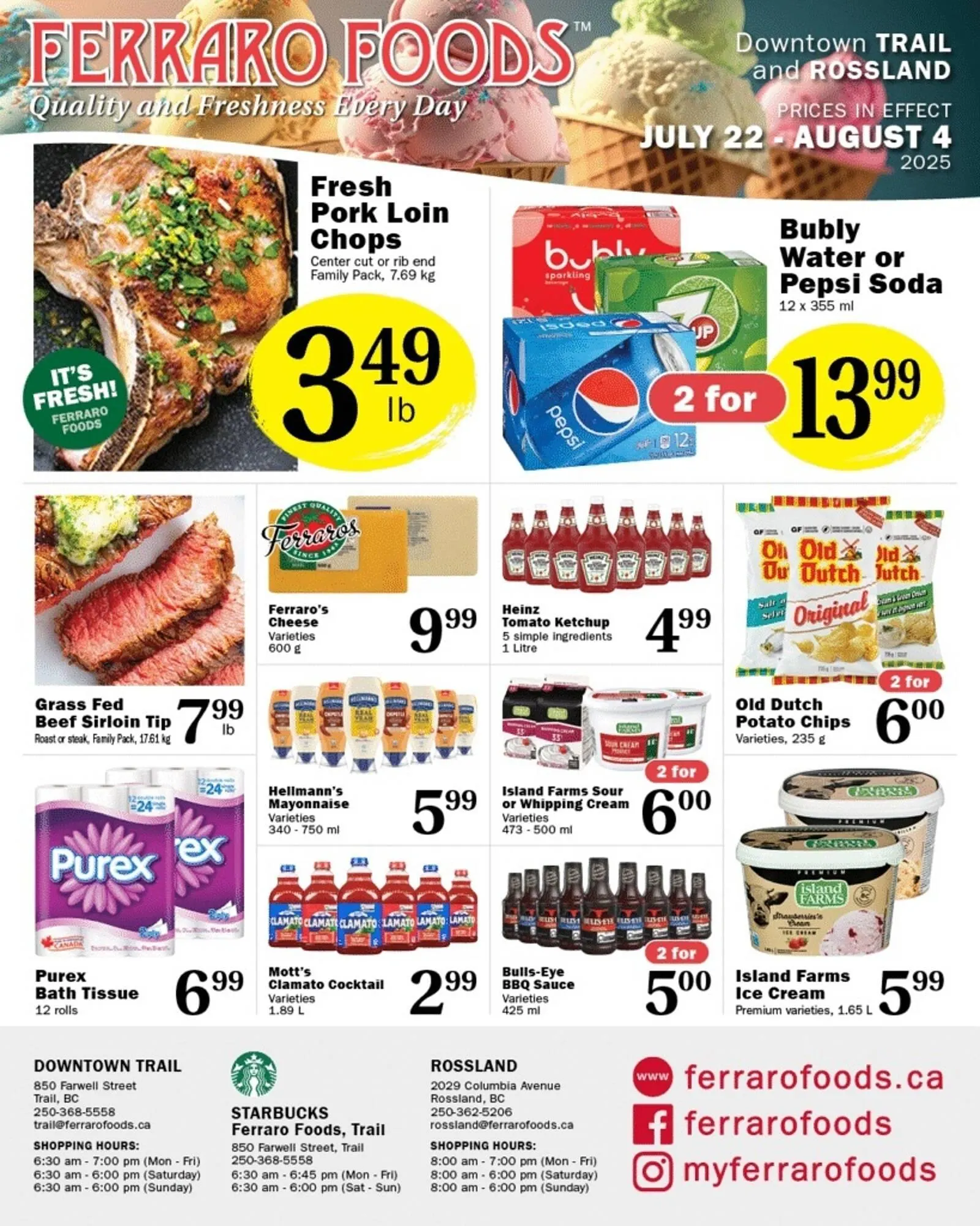 Ferraro Foods flyer - 1
