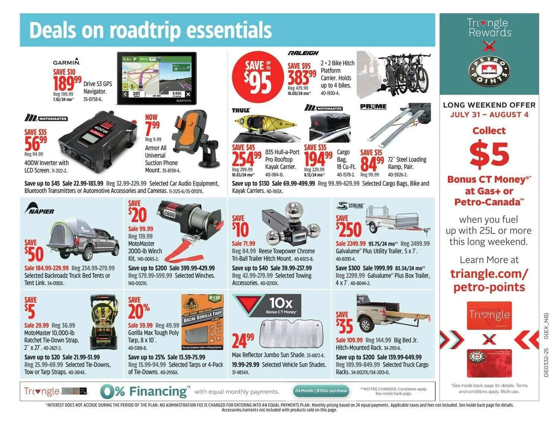 Canadian Tire flyer from August 1 to August 8 2025 - flyer page 33