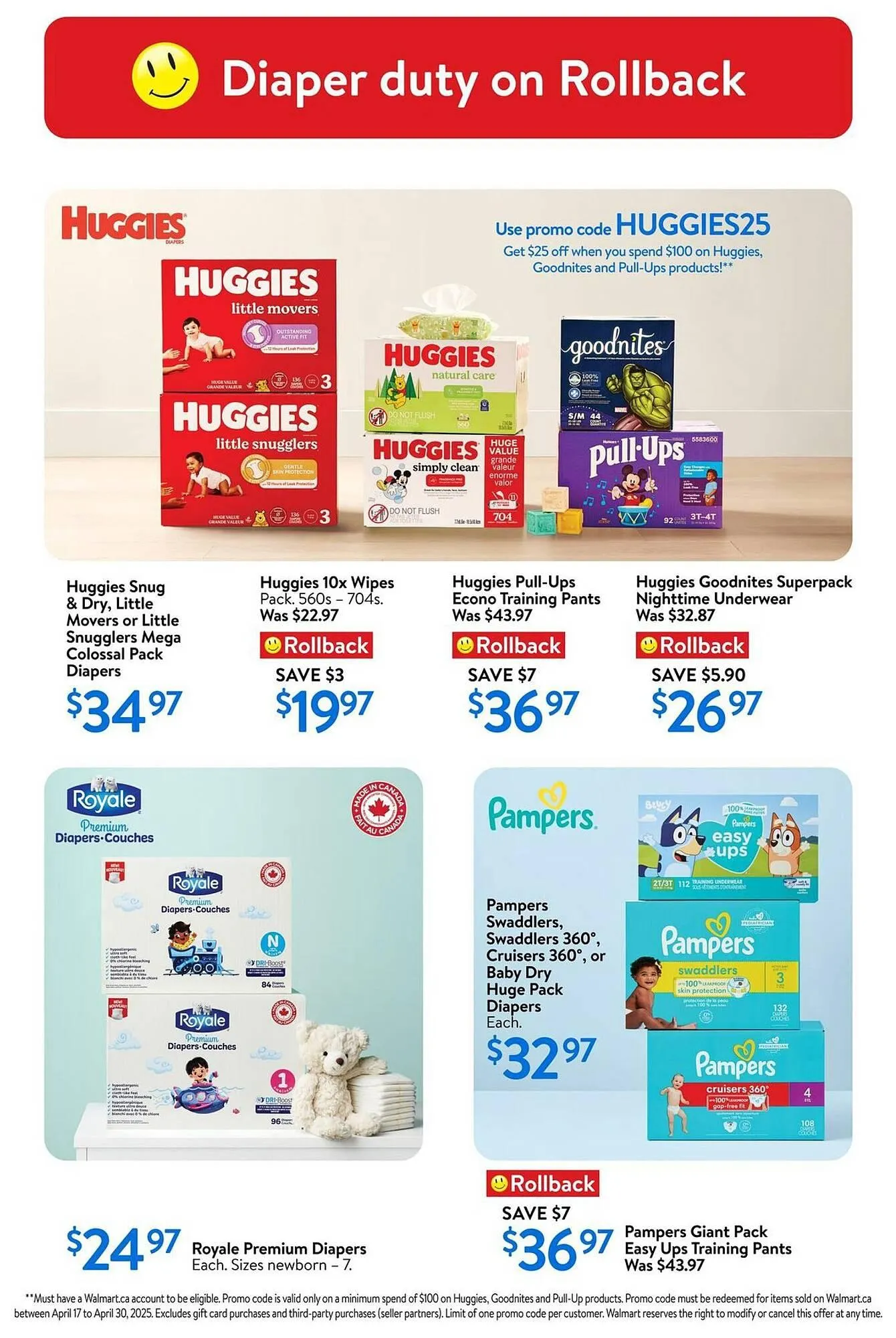 Walmart flyer from April 16 to April 22 2025 - flyer page 9