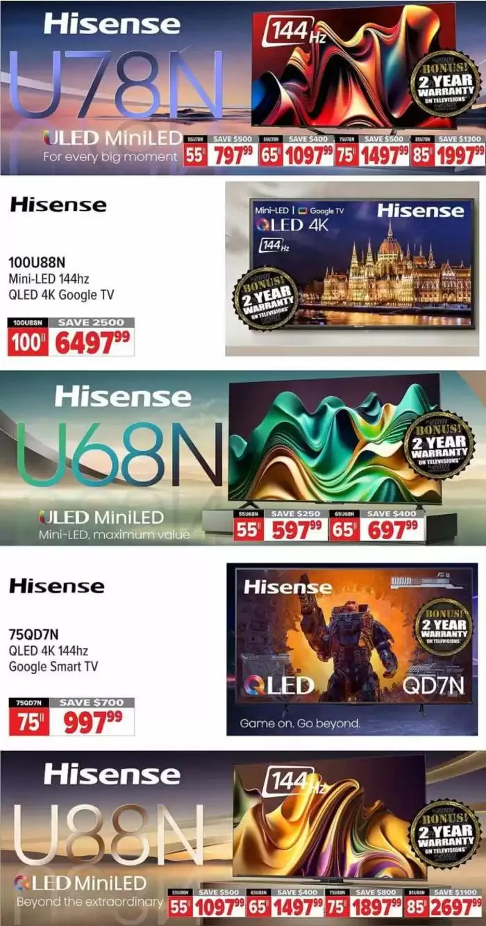 2001 Audio Video weekly flyer from January 31 to February 7 2025 - flyer page 9