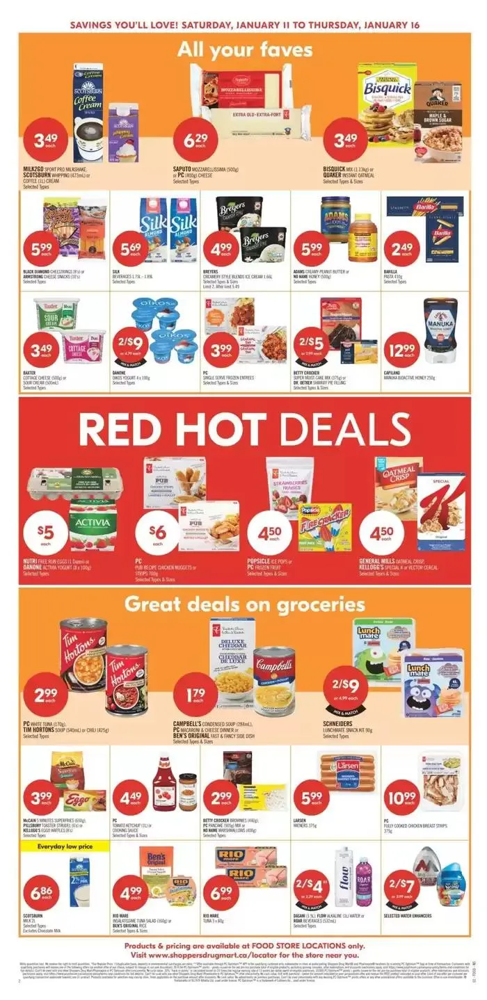 Our best bargains from January 11 to January 16 2025 - flyer page 20
