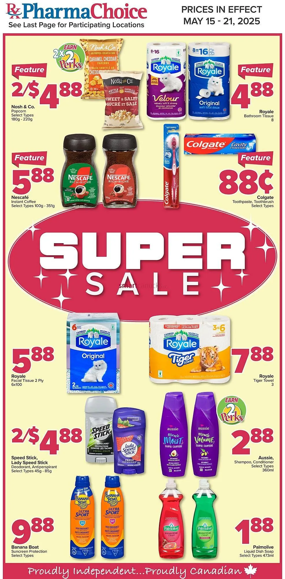 PharmaChoice flyer from May 15 to May 21 2025 - flyer page 1