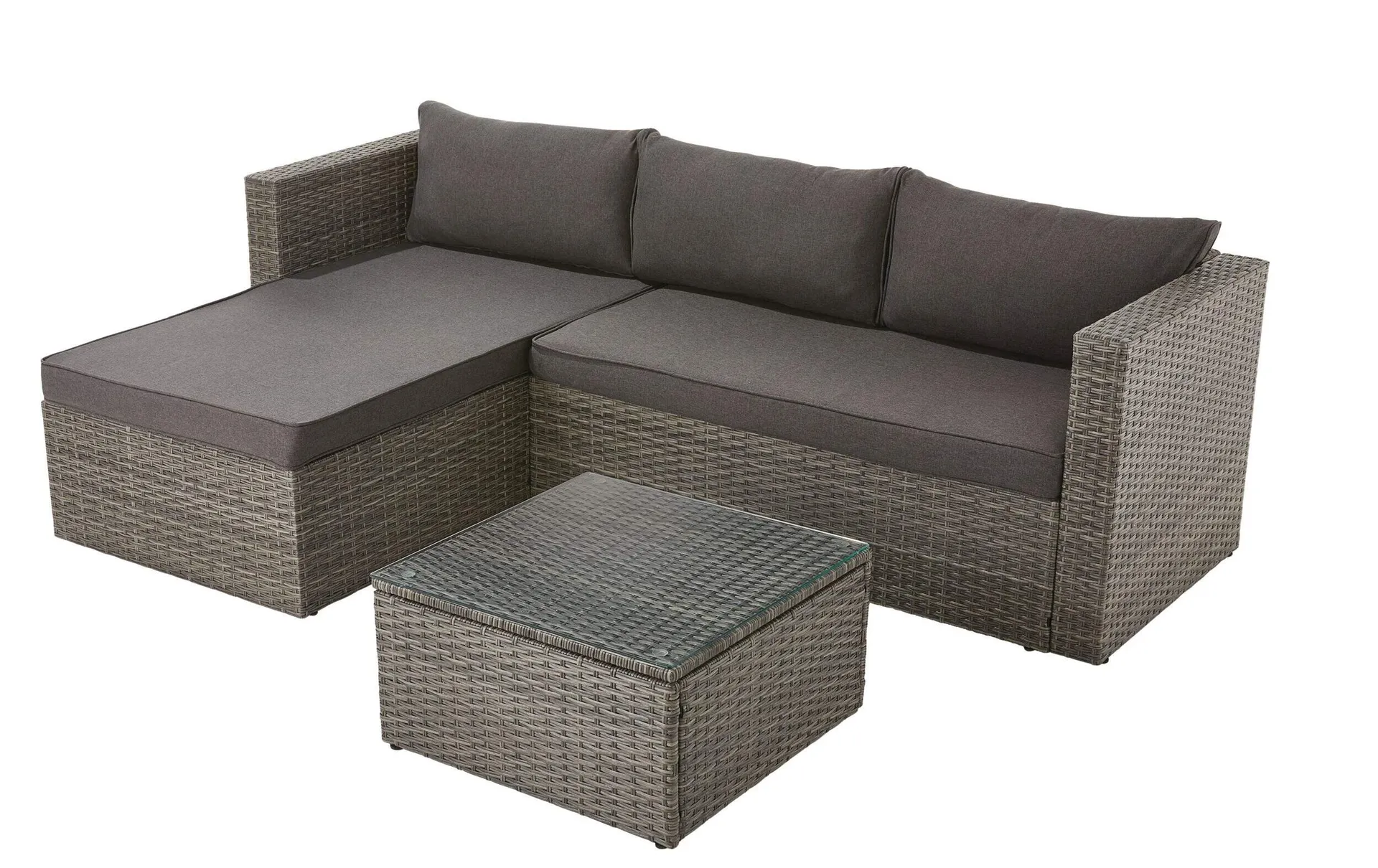 For Living Sectional Dark Grey Outdoor Patio Furniture Set