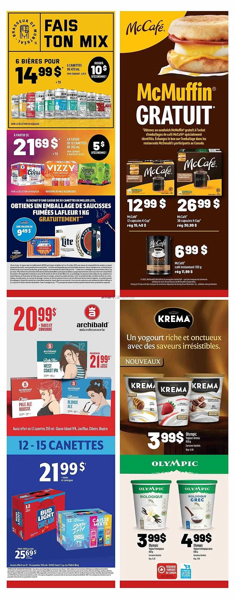 Metro flyer from October 9 to October 15 2025 - flyer page 19