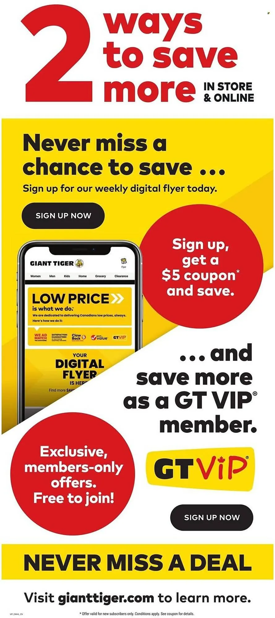 Giant Tiger flyer from November 19 to November 25 2025 - flyer page 18