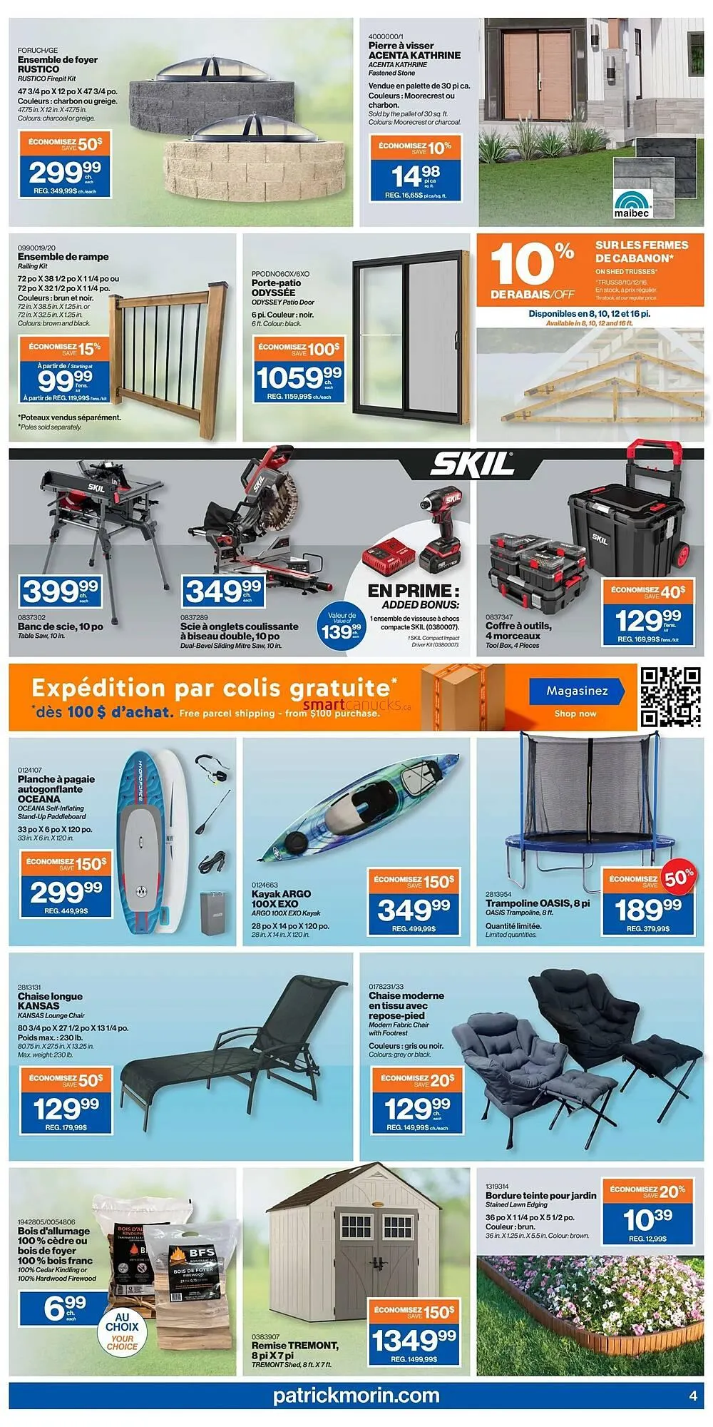 Patrick Morin flyer from July 31 to August 6 2025 - flyer page 4