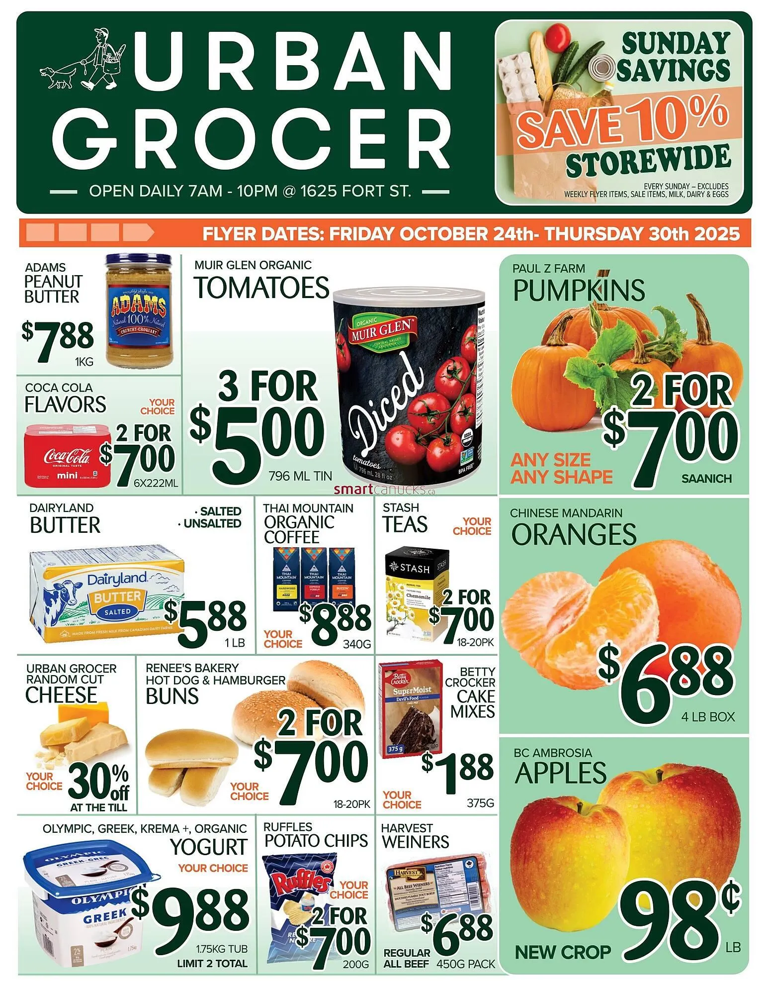 Urban Grocer flyer - 1