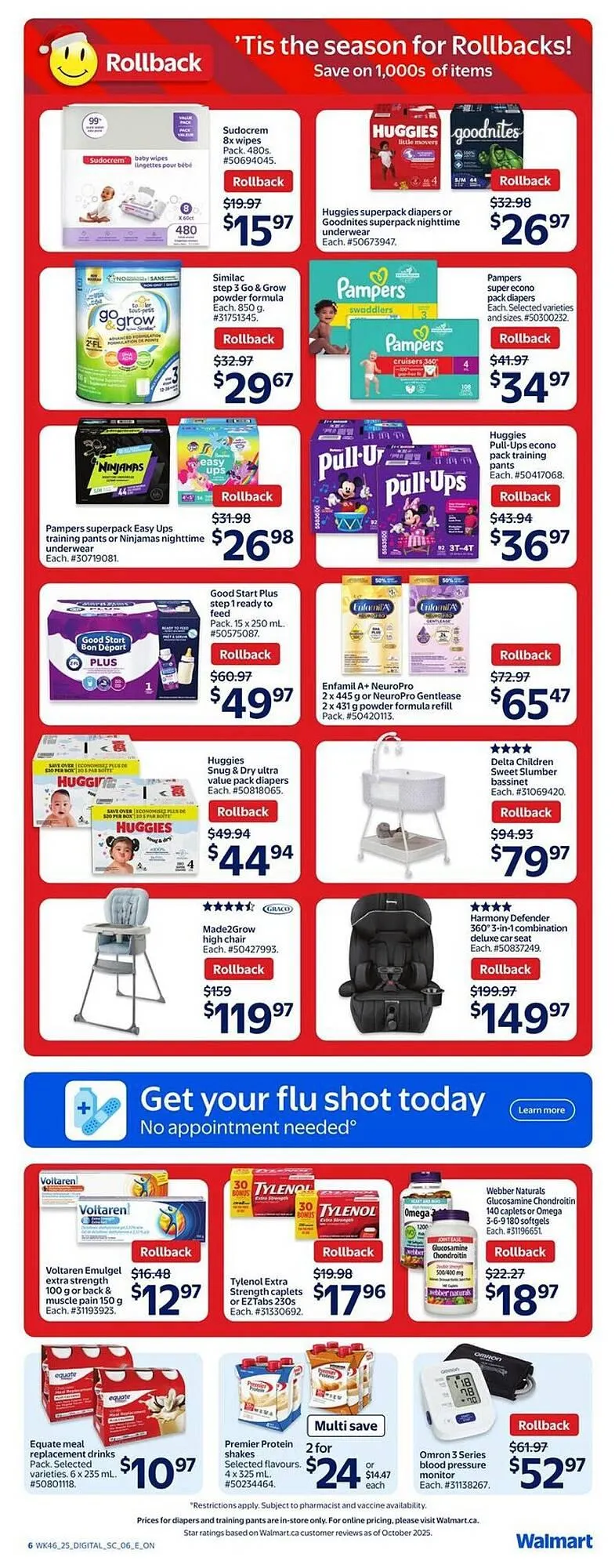 Walmart flyer from December 10 to December 24 2025 - flyer page 8
