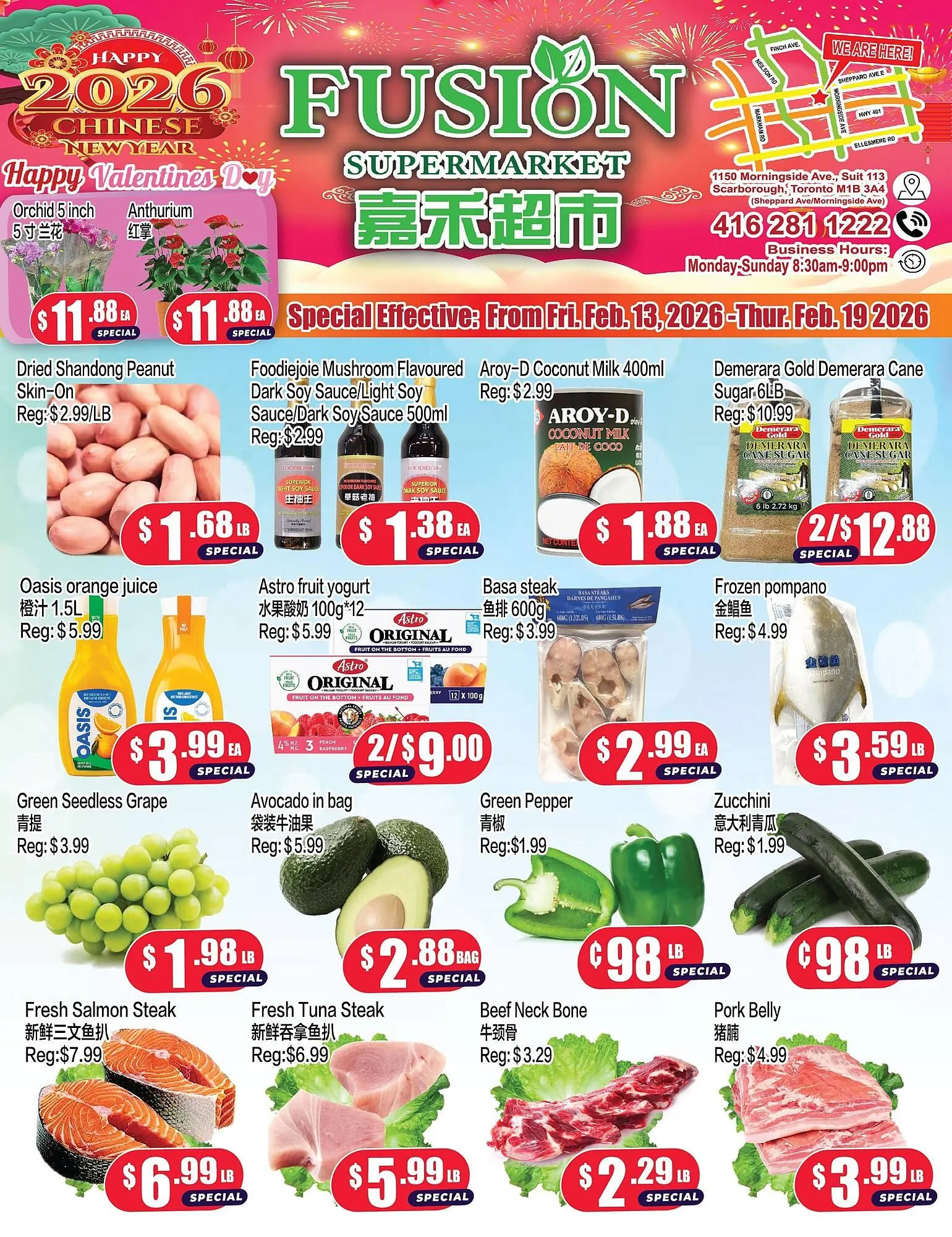 Fusion Supermarket flyer - 1